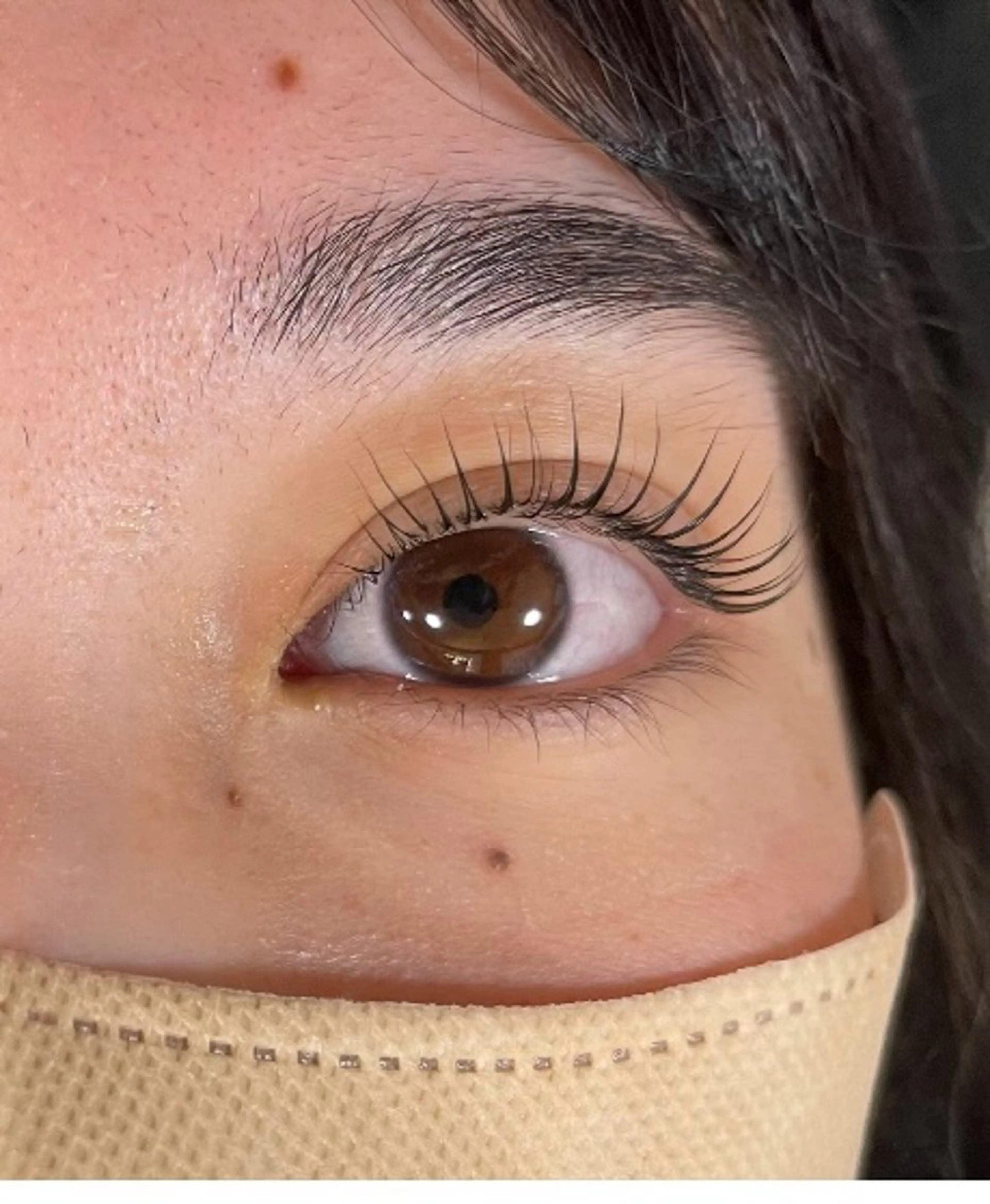 【まつげパーマ★ダウン×ラッシュ】メーテルラッシュ ¥4480 #まつげパーマの写真