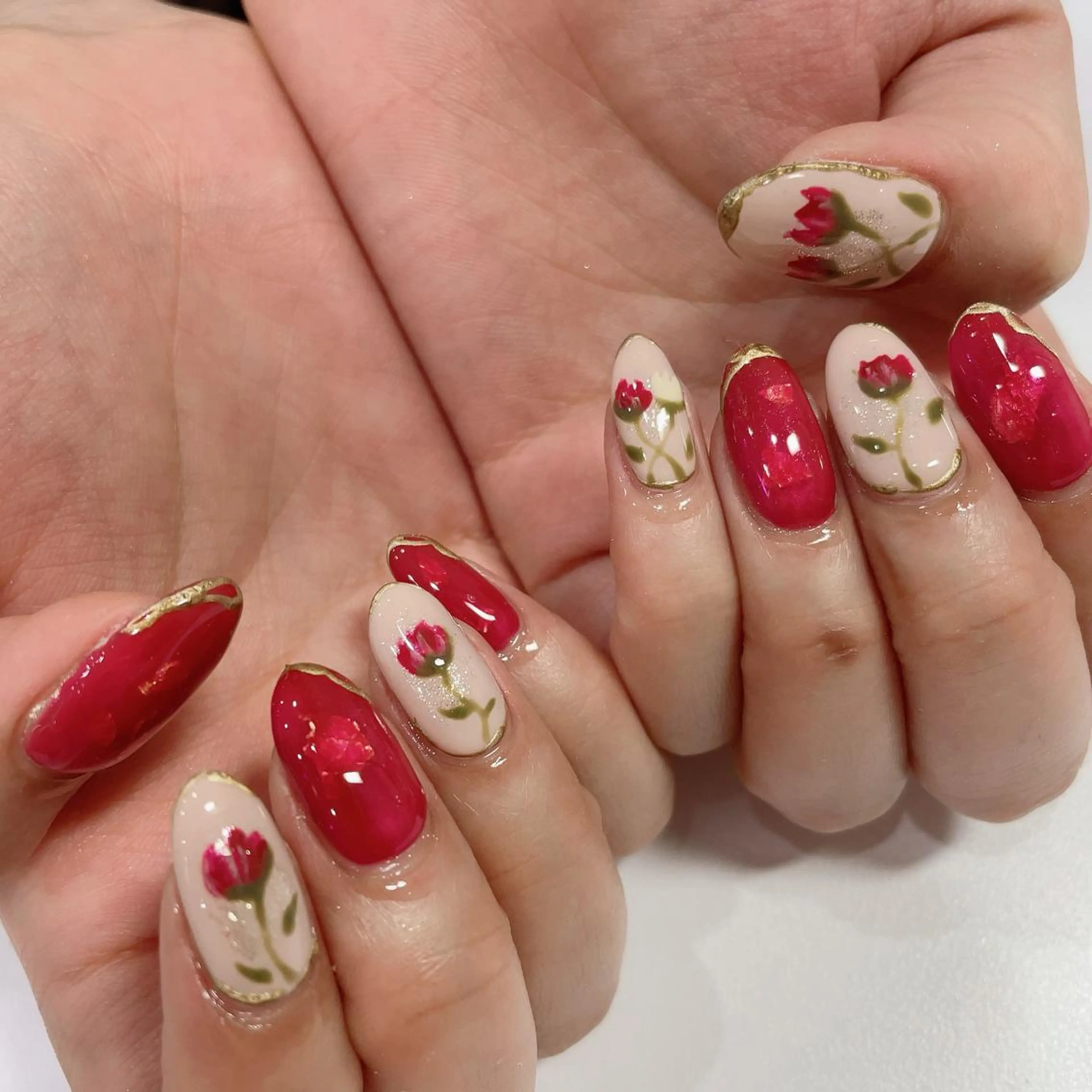 ネイル Serenity by Mari所属・Shinozaki mariのネイルデザイン