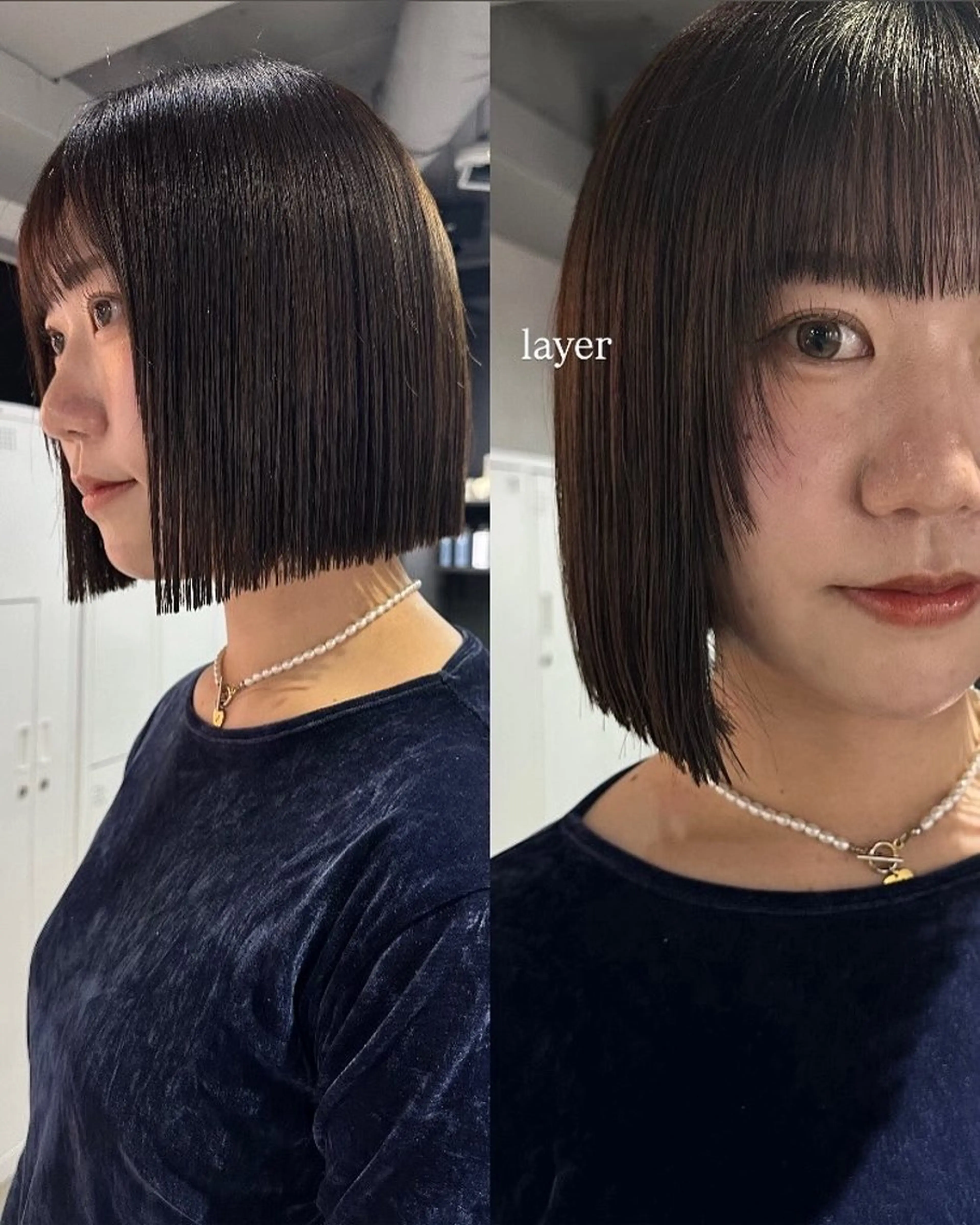 ショート カラー カット ヘアカラー トリートメント ボブ・レイヤー支持 No.1/Ryokiのヘアスタイル