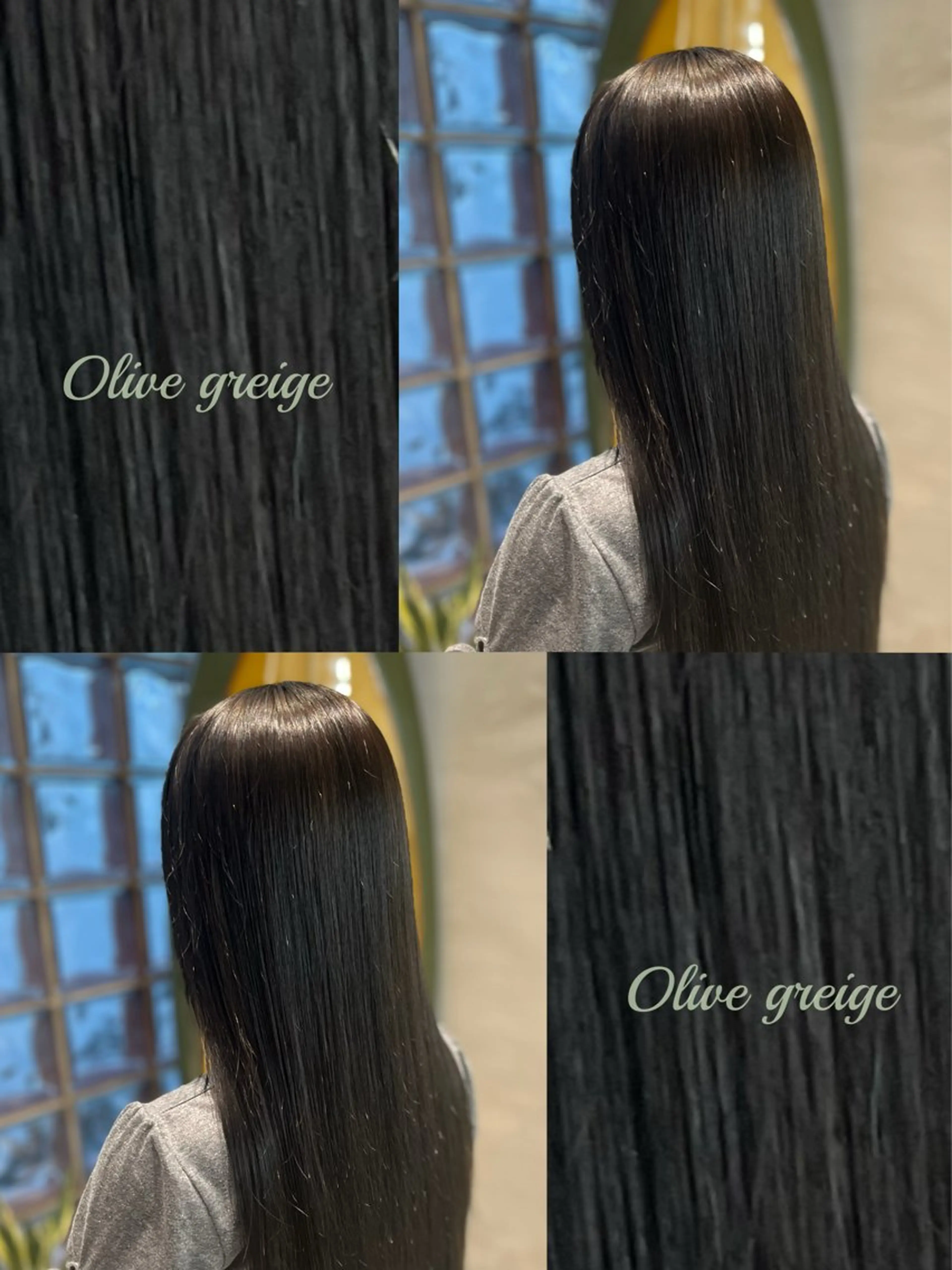 ロング ヘアカラー 透明感カラー縮毛矯正 /ショート/えいすけのヘアスタイル