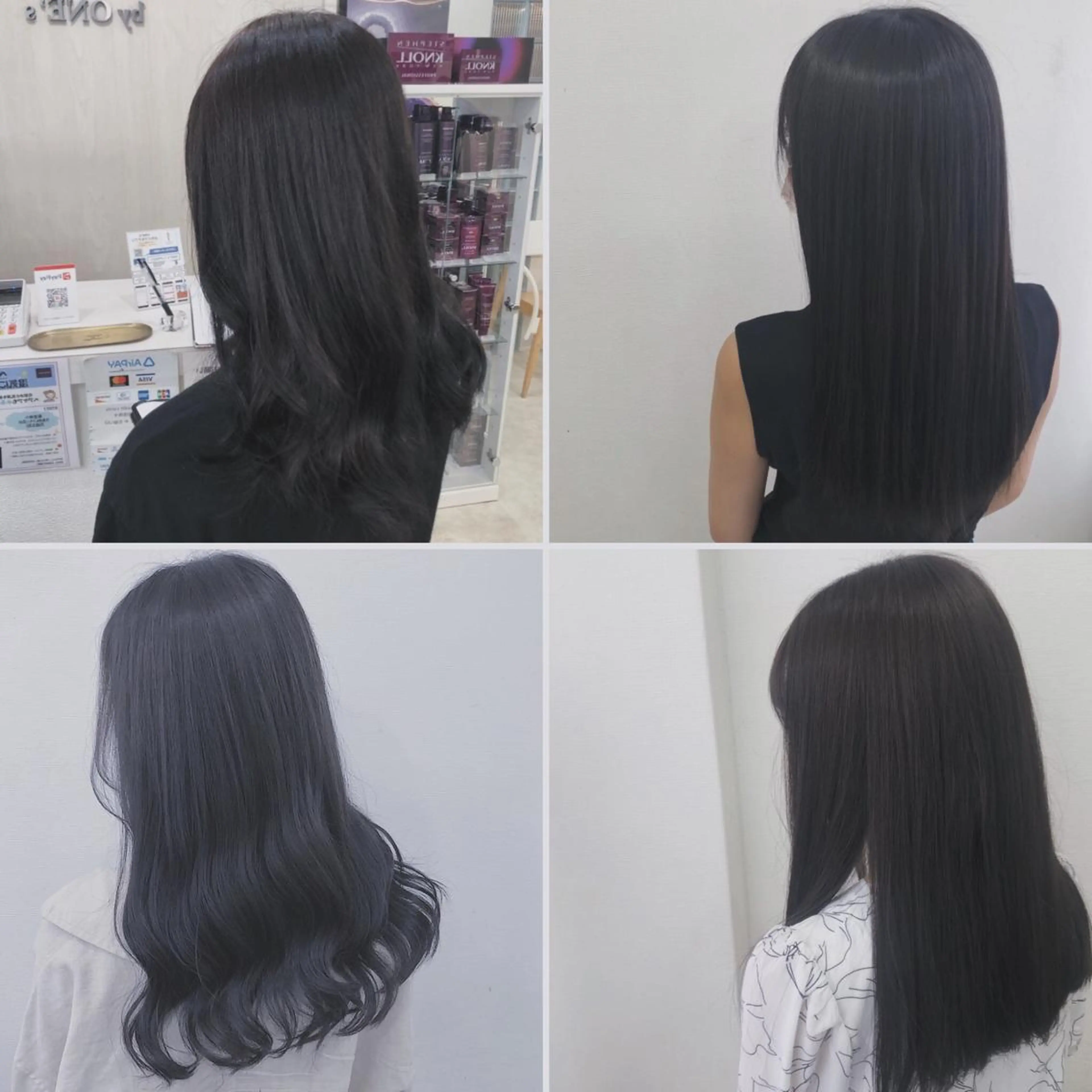 ロング カラー ブリーチ トリートメント ヘアカラー トリートメント ヘアセット ブリーチなしカラー/ 髪質改善 佐藤 豪のヘアスタイル
