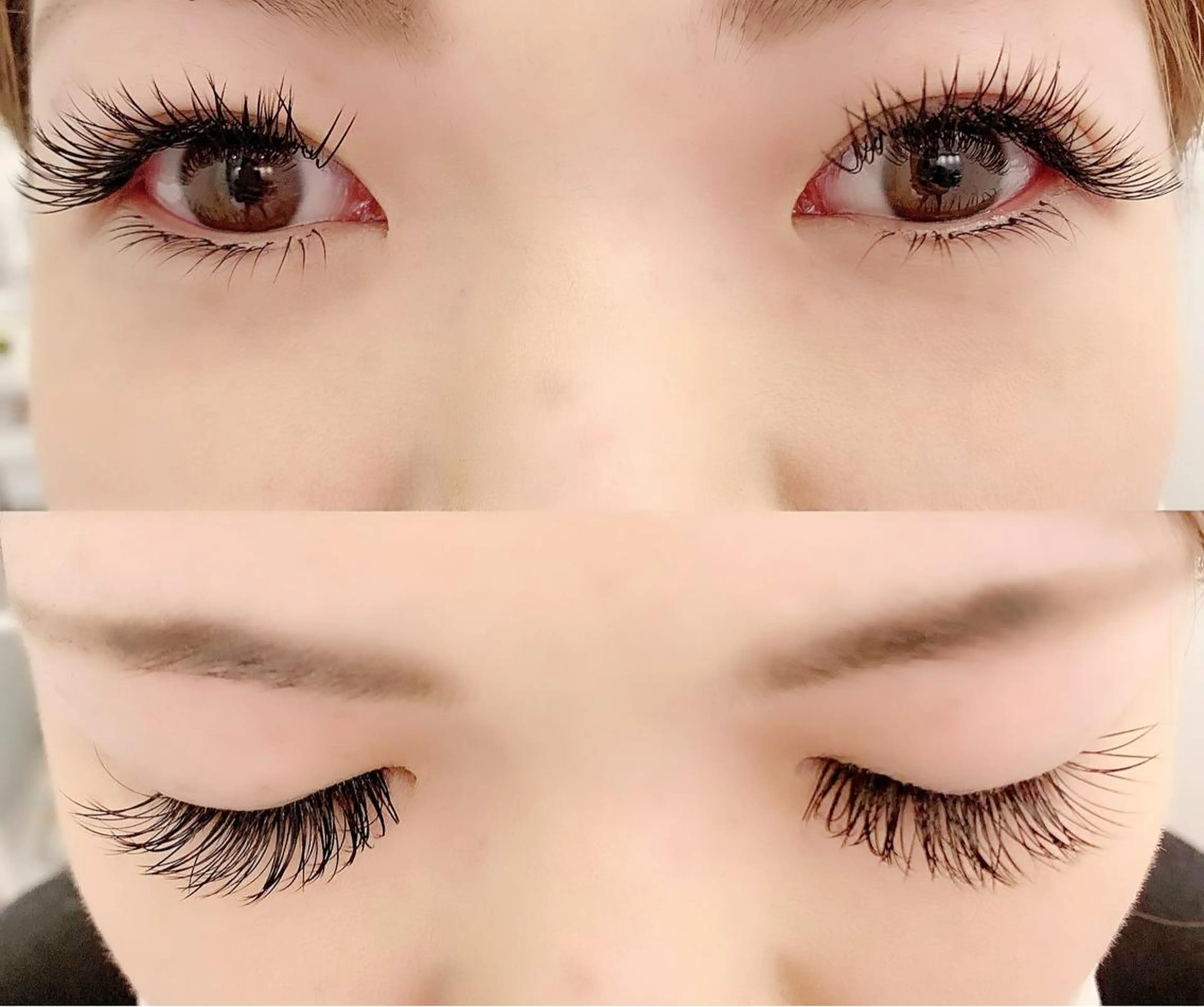 マツエク・マツパ Dカール フラットラッシュ FIRSTCLASS Airiのマツエク・マツパデザイン