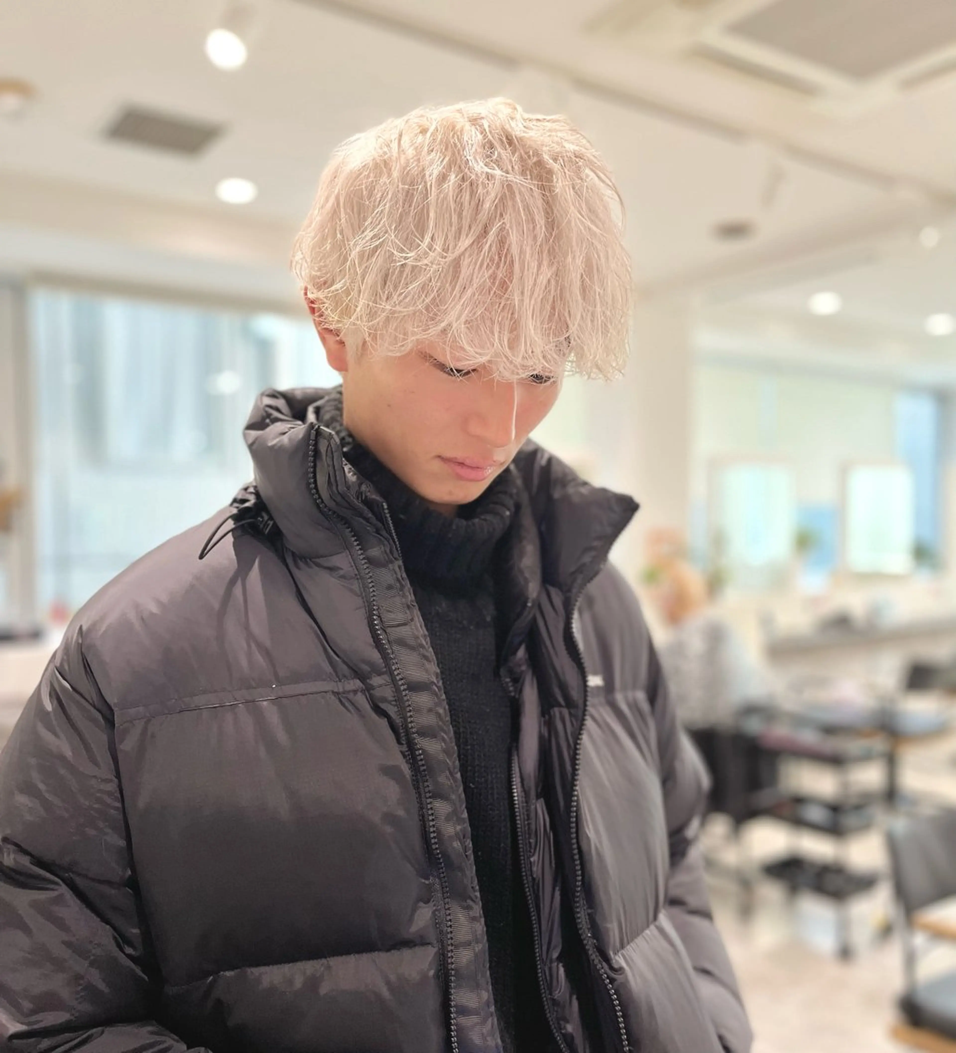 ショート カラー メンズ メンズ特化美容師/ NANA/中屋真之介のヘアスタイル