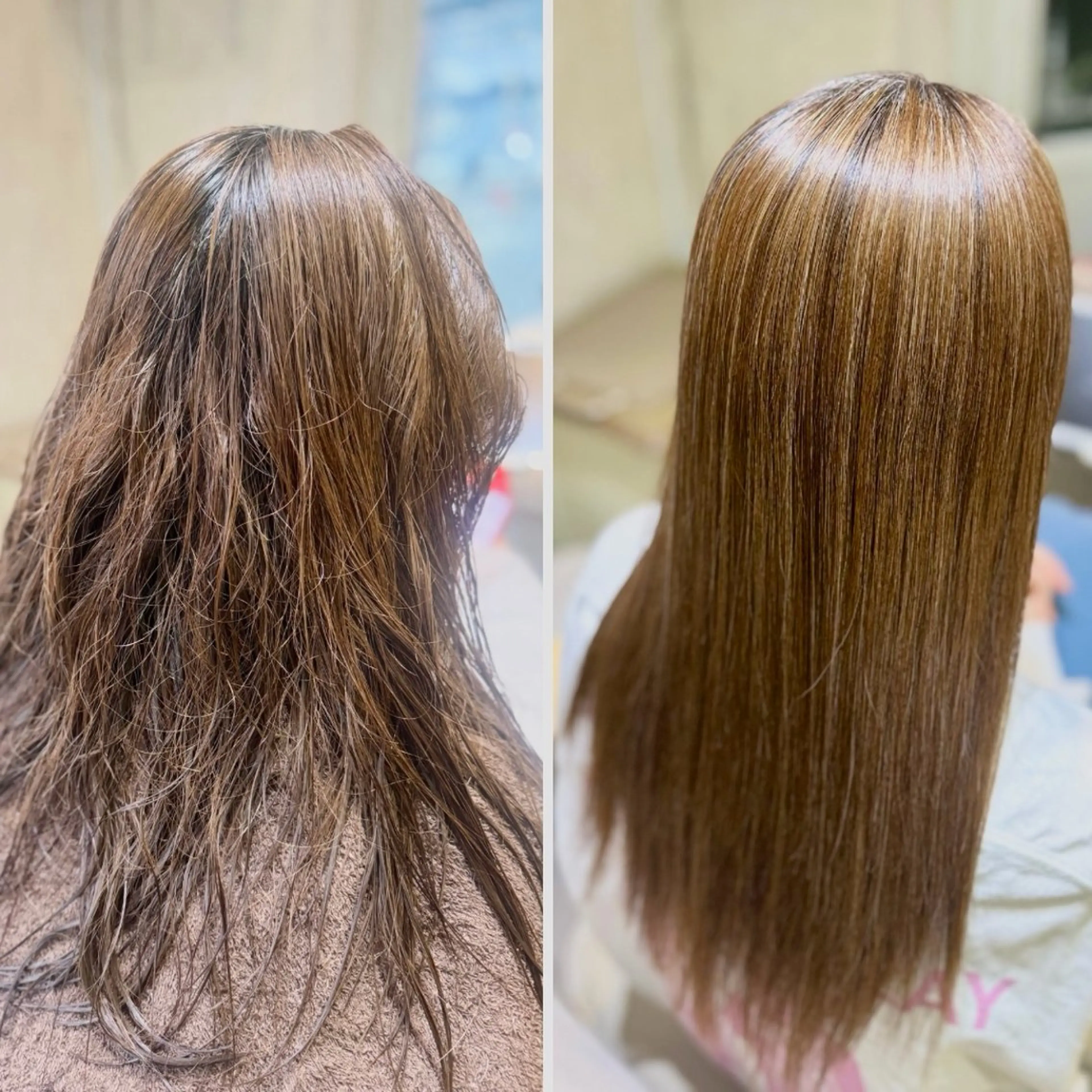 ロング カット 縮毛矯正 トリートメント イルヘアーライラ所属・美髪専門美容師 SHUのヘアスタイル