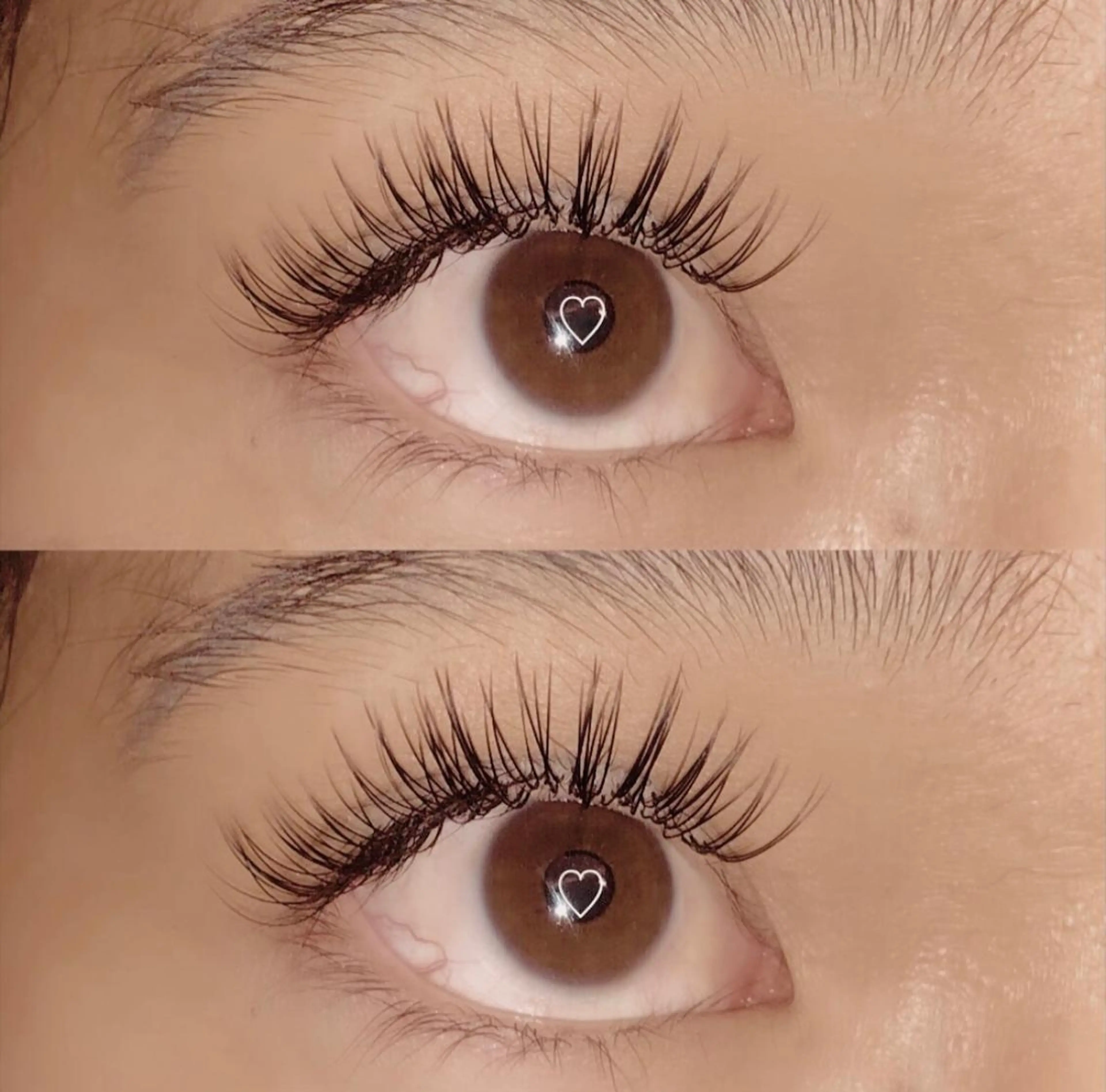 マツエク・マツパ フラットラッシュ sol bydiar /　riho🌺:)のマツエク・マツパデザイン