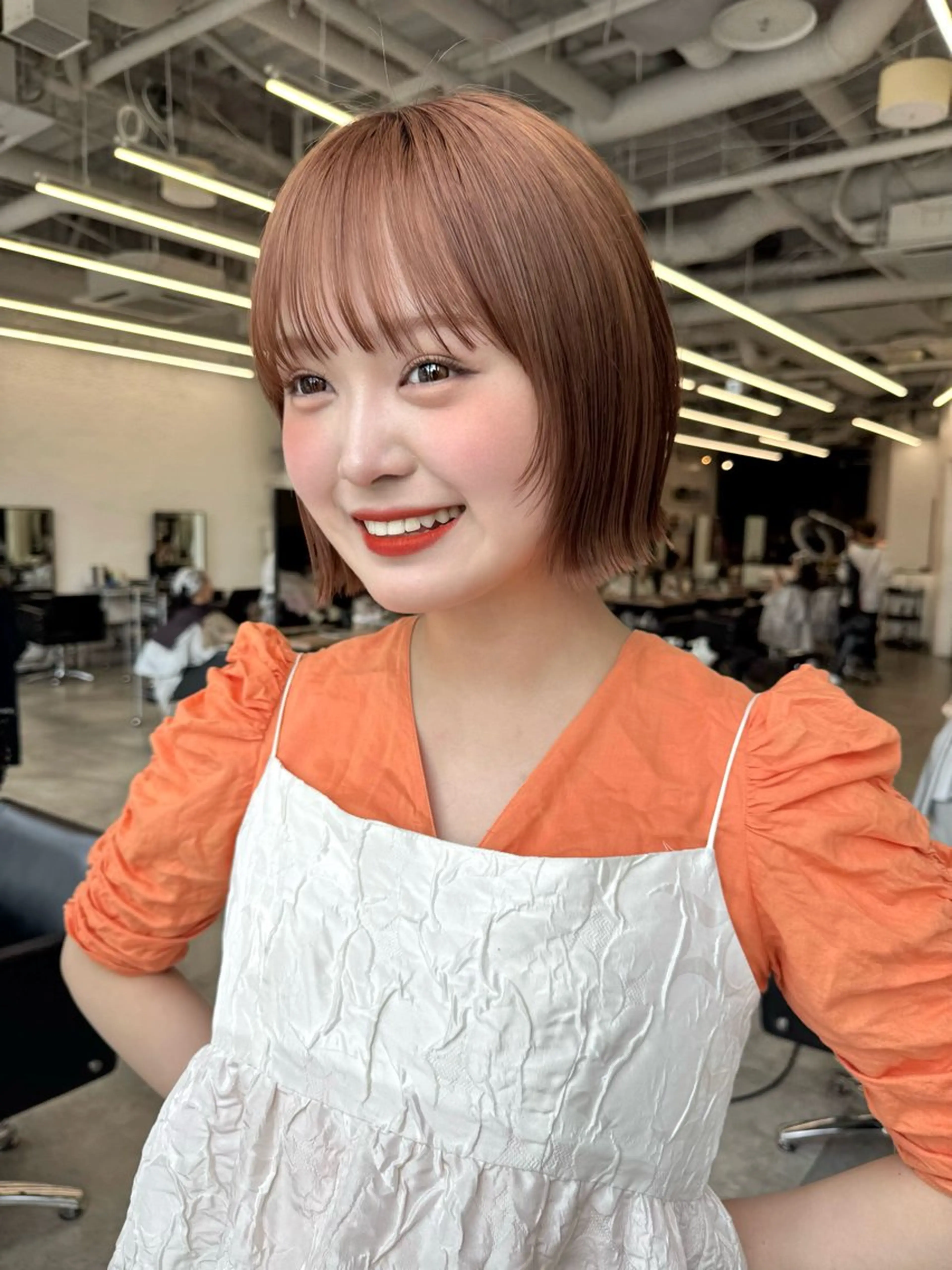 ショート 艶髪／レイヤー／ 透明感🎀／MARIのヘアスタイル