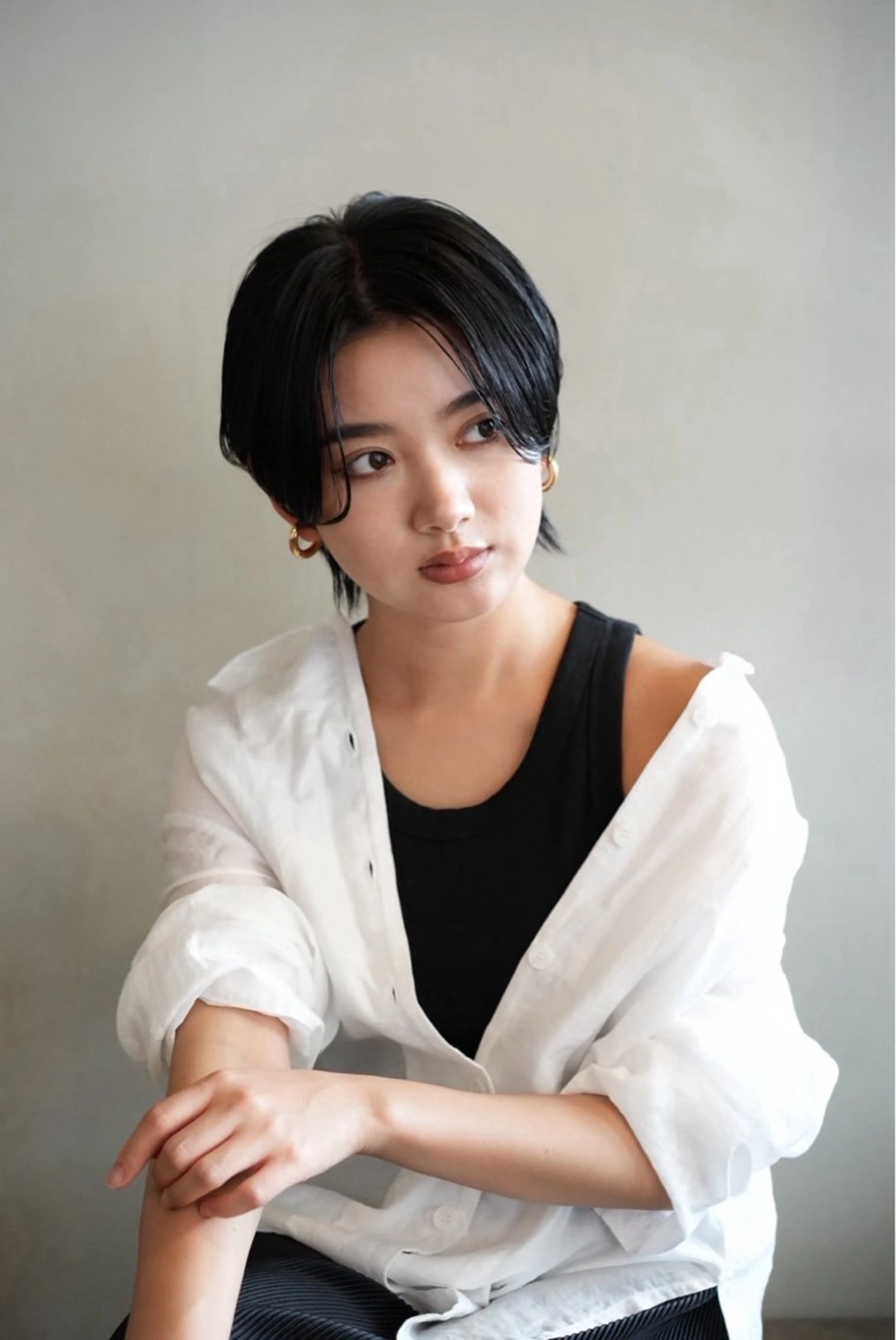 ショート カラー 八幡 空乃のヘアスタイル