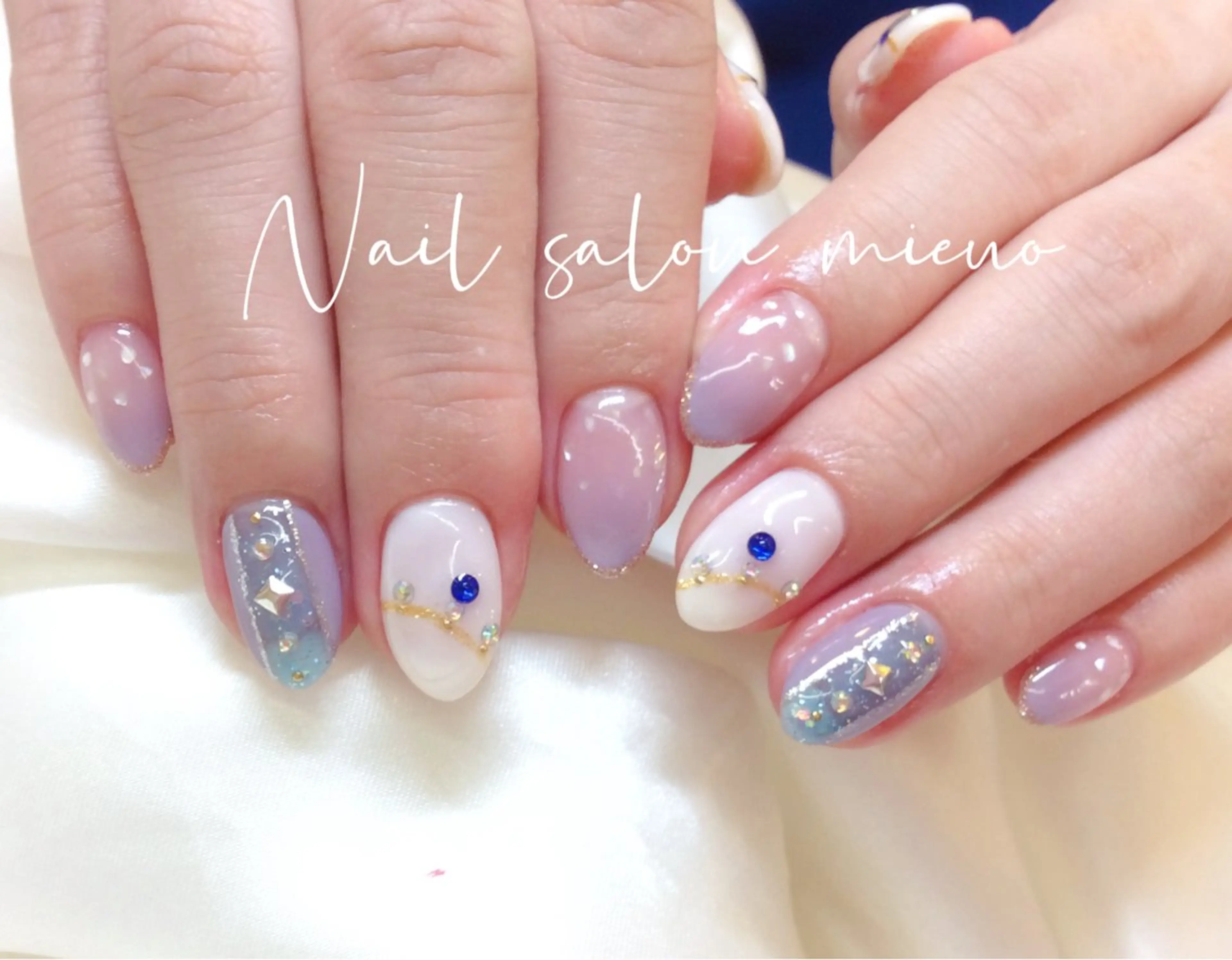 【ミニも限定 】☆ストーン&アート付きコース贅沢コース¥7580<90分>の写真