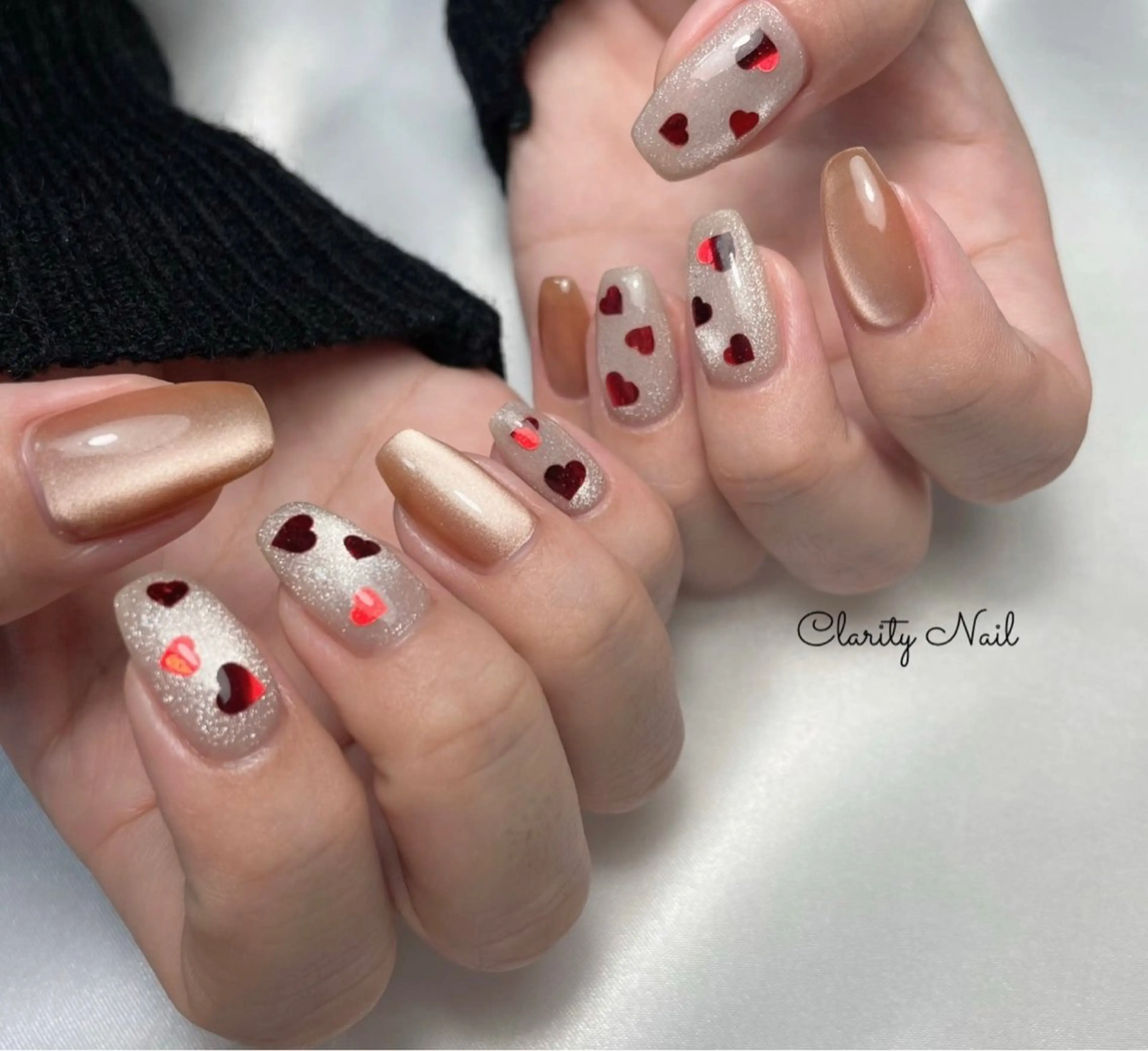 ネイル アートネイル 持ち込み ハンドネイル Clarity Nailのネイルデザイン