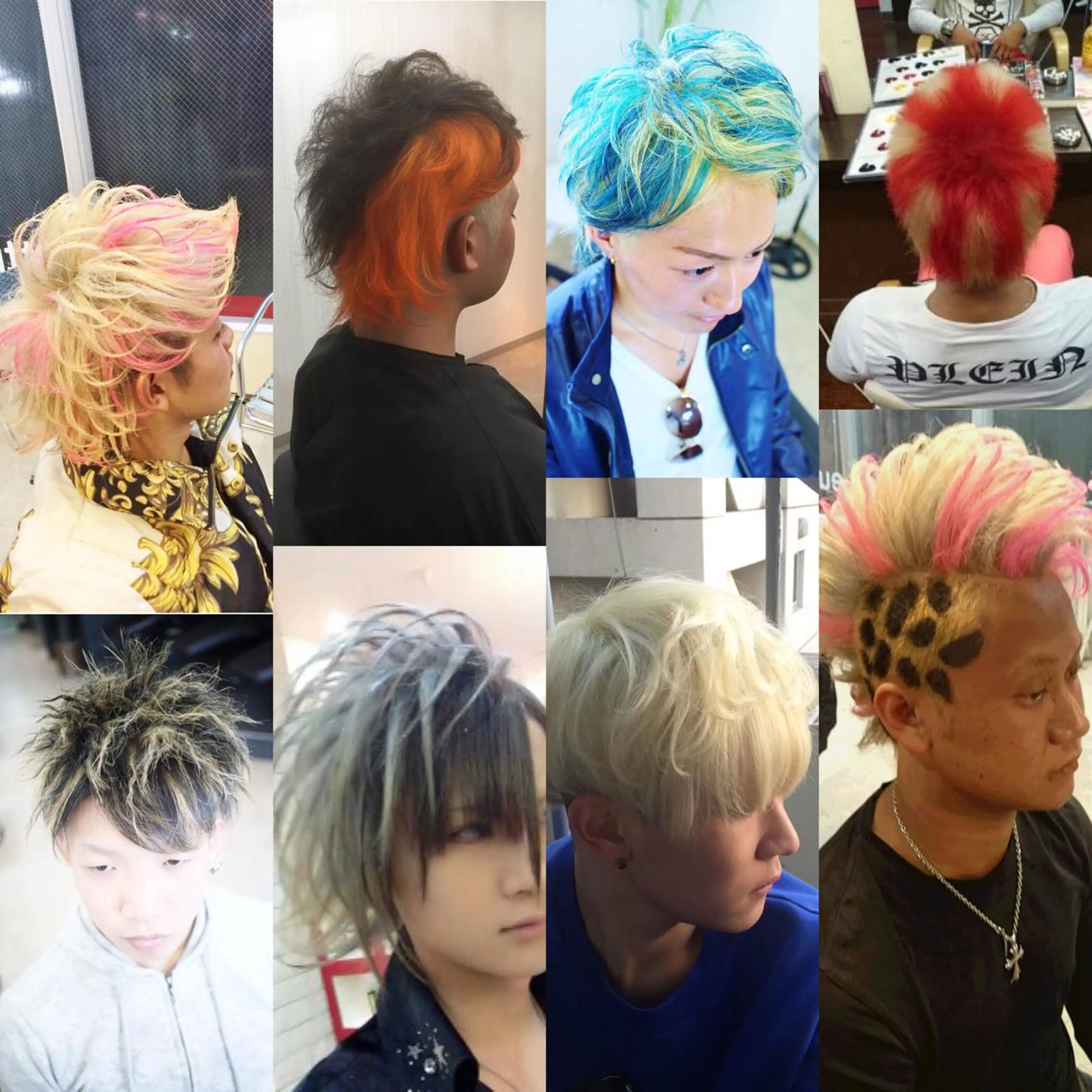 ショート カラー パーマ メンズ キッズ メンズブリーチ ブリーチ 名駅Private Salon　Noaのヘアスタイル