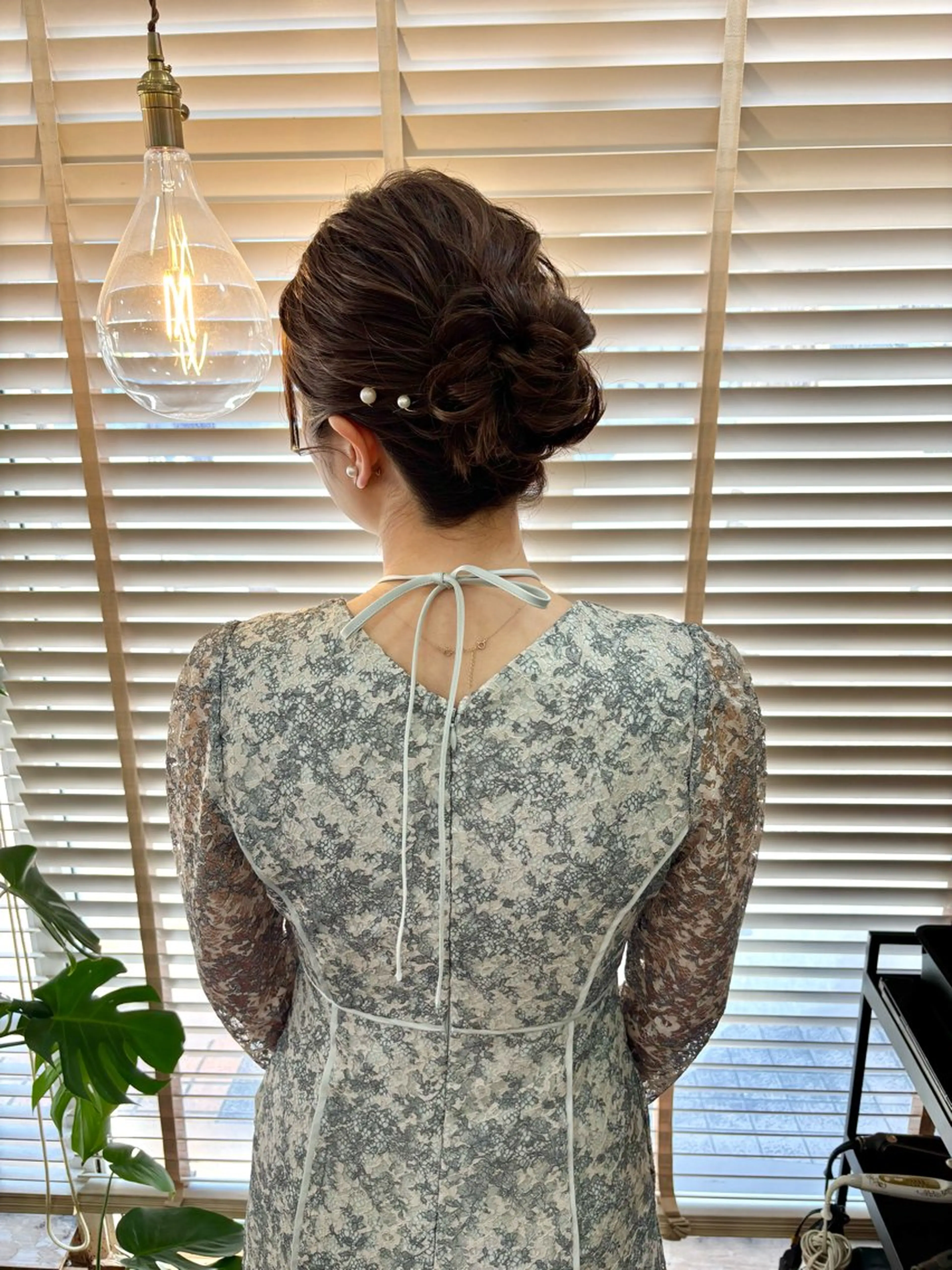 セミロング ヘアアレンジ ヘアセット bright所属・miku ヘアセット/着付けのヘアスタイル