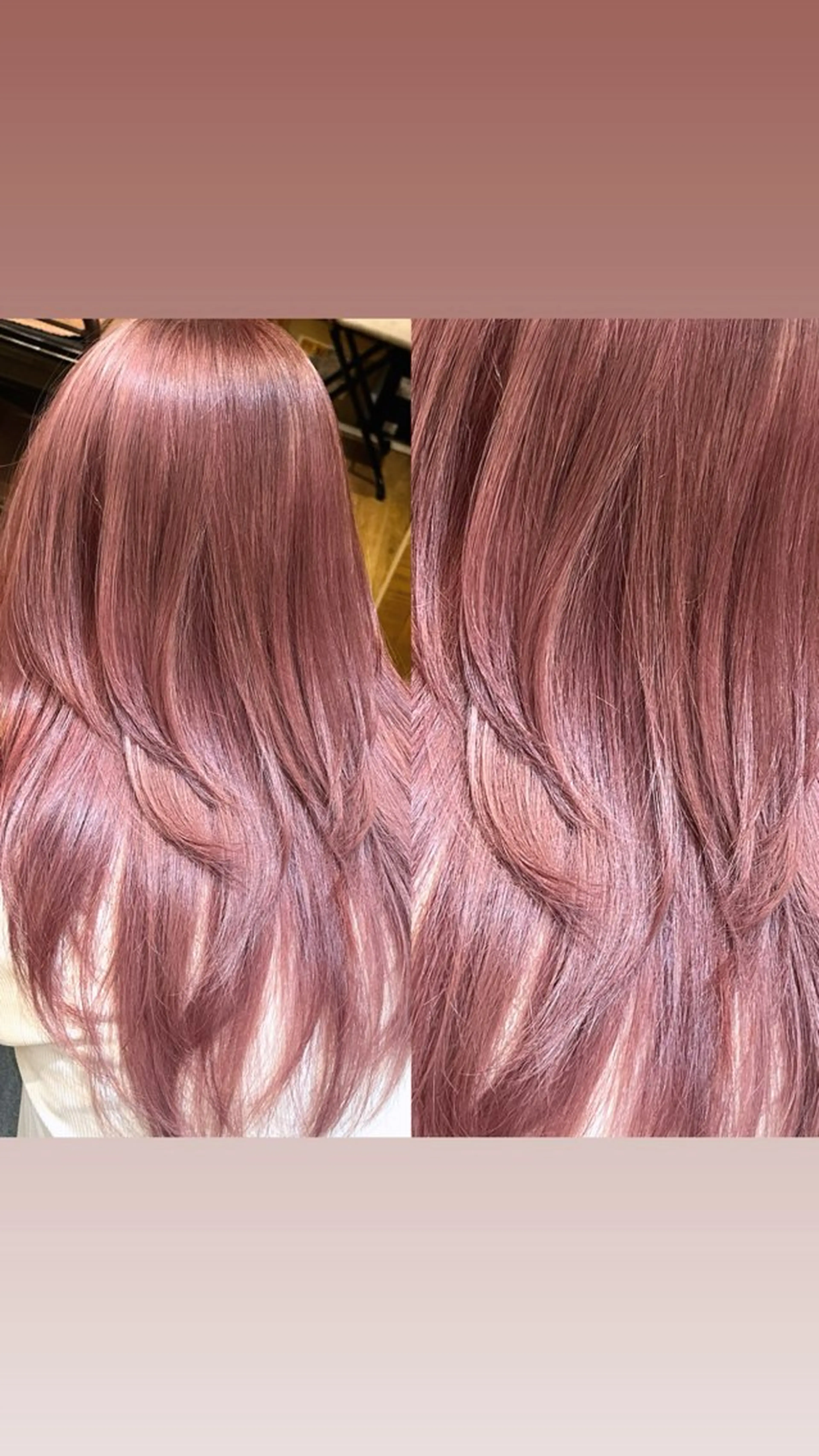 ロング カラー カット ヘアカラー トリートメント 👑髪質改善wカラー /ハイトーン/アユカのヘアスタイル