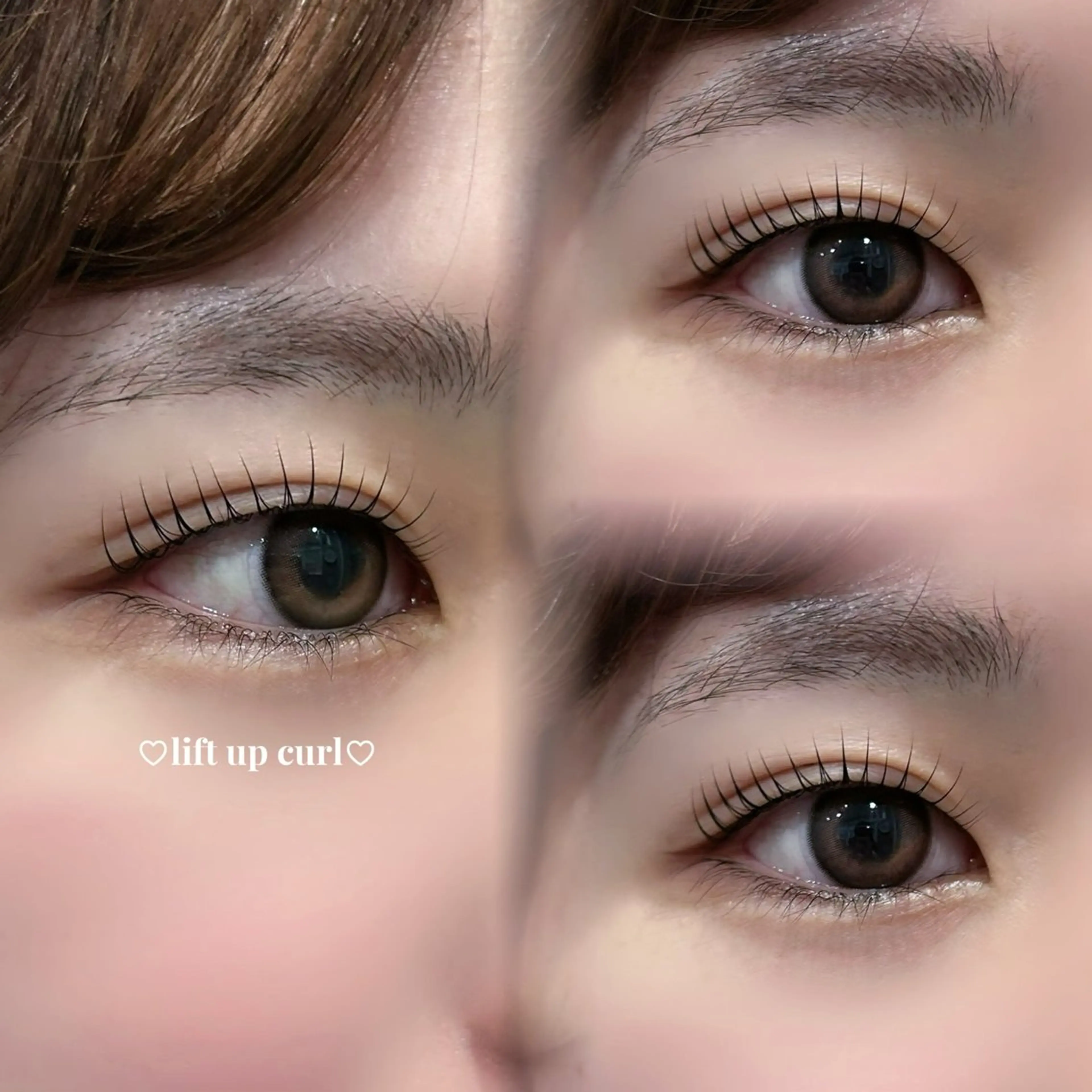 マツエク・マツパ 一重×まつ毛パーマ マツパ 飯塚 紗羽のマツエク・マツパデザイン