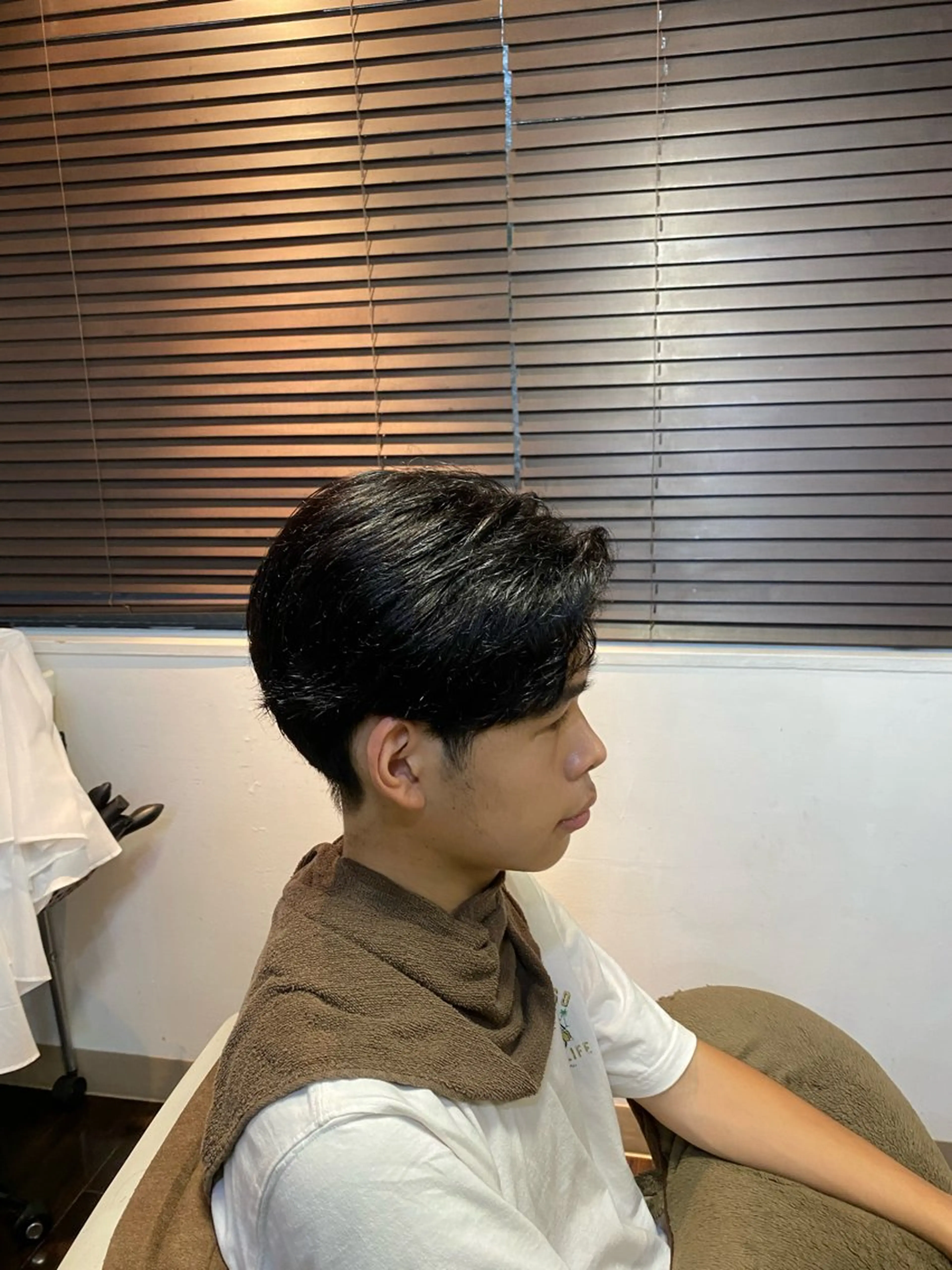 ヘアアレンジ メンズ カット メンズ特化 エシカル　松原大将のヘアスタイル