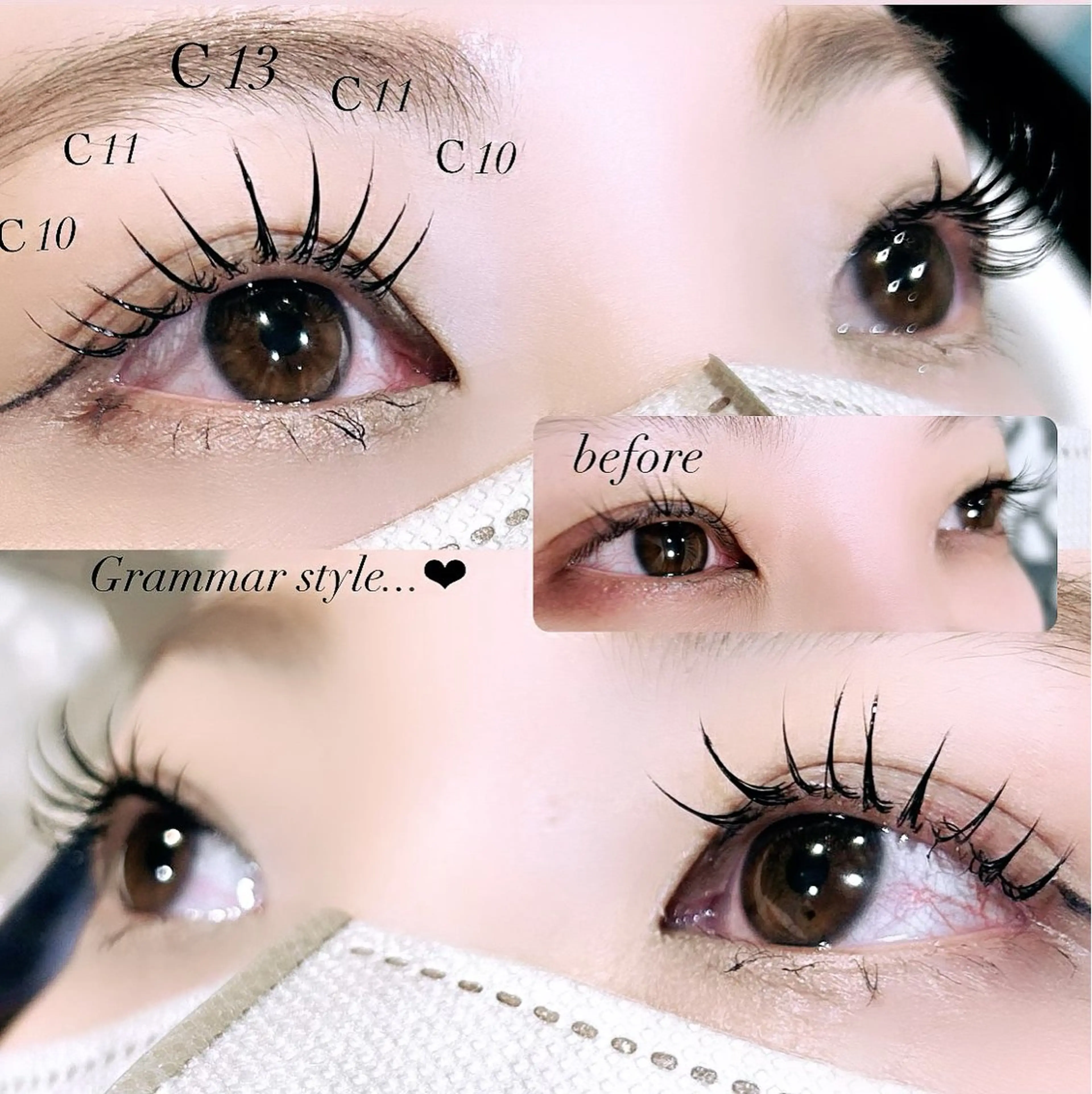 マツエク・マツパ ミンク マツエク 🩷ྀི中村 ほのか🧸🌷のマツエク・マツパデザイン