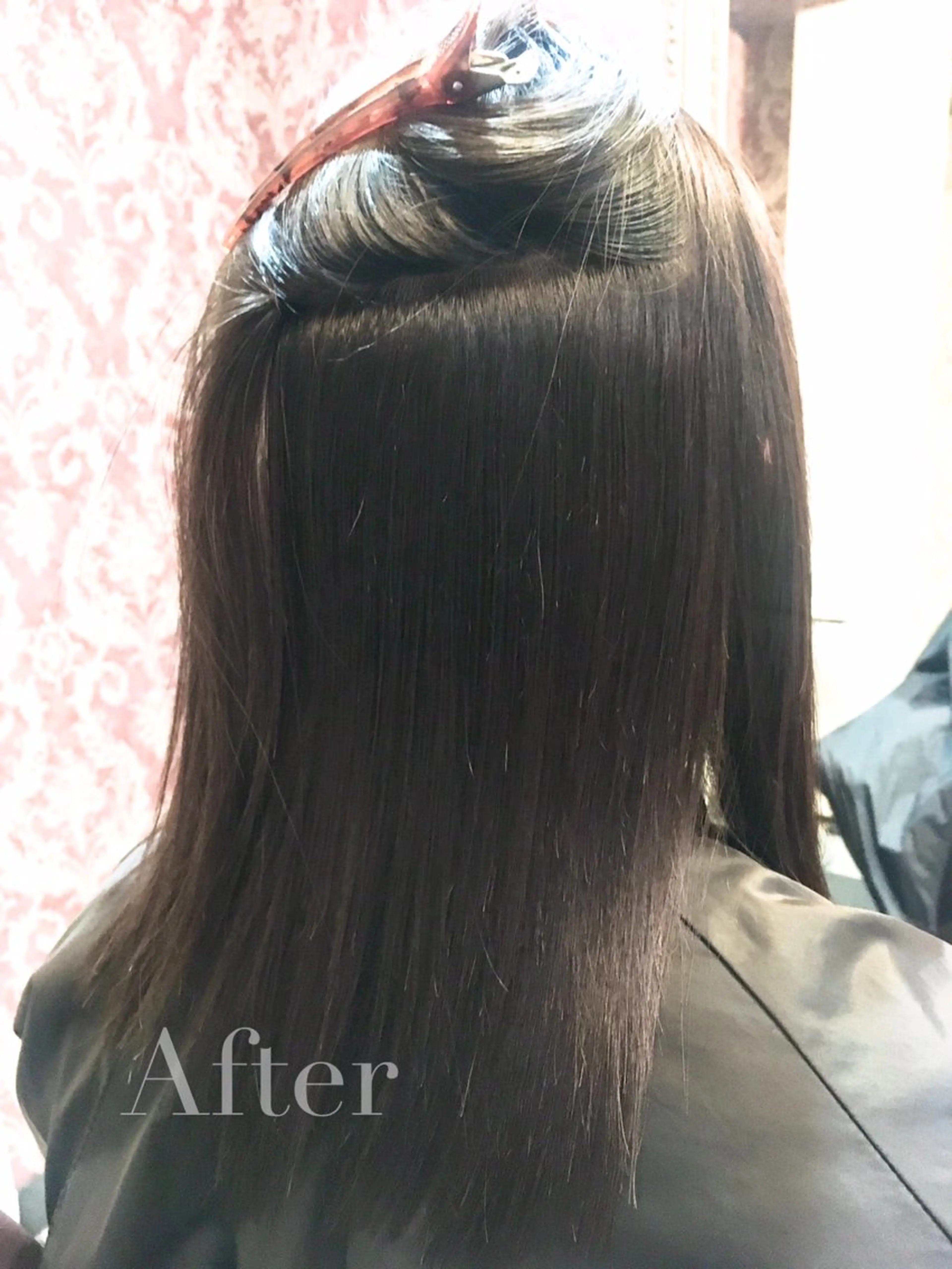 セミロング 髪質改善 Maison de  Gemeshe'ra所属・🗝髪質改善×カット 🪄Ji_yeongのヘアスタイル