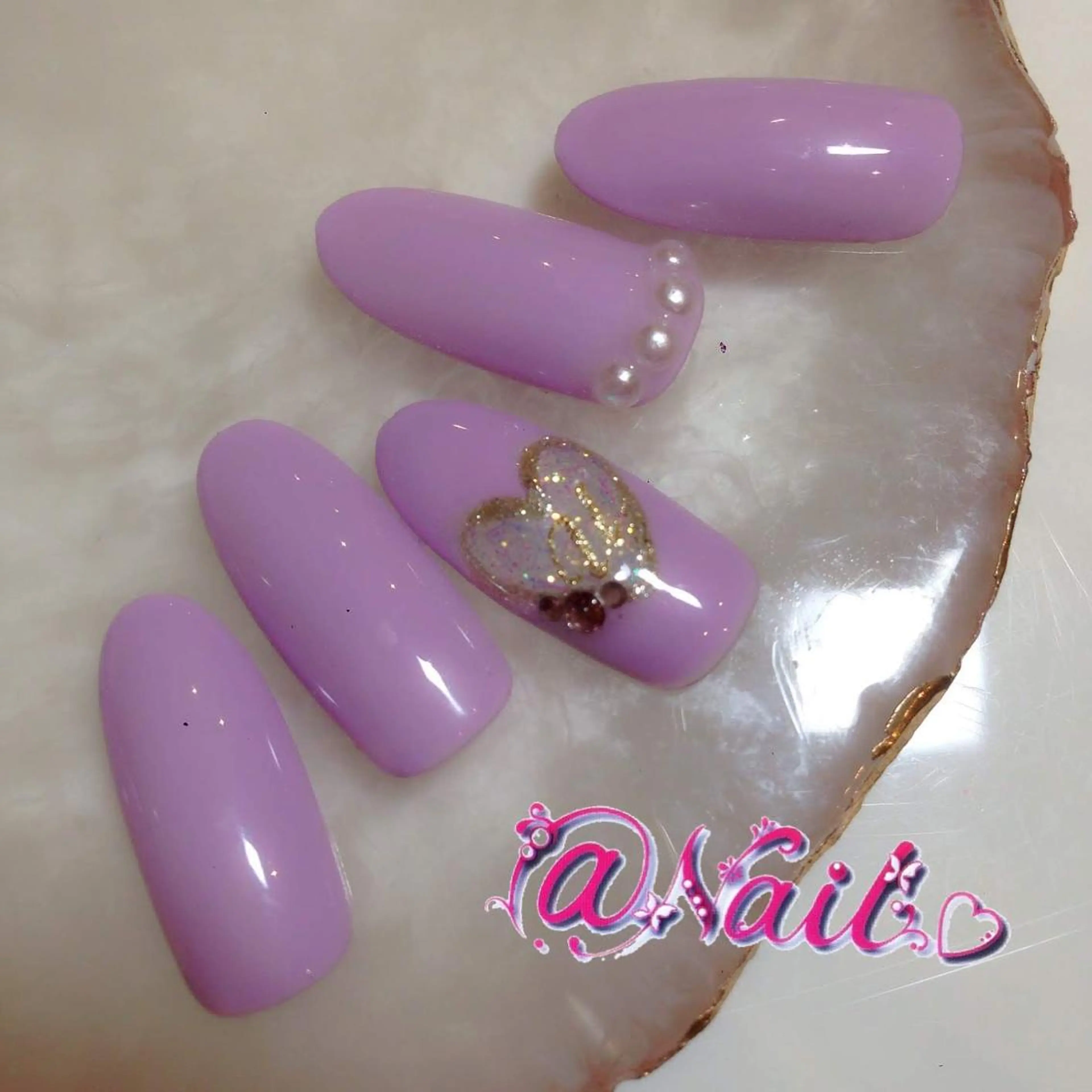 ネイル ネイルチップ 小尾 栞のネイルデザイン