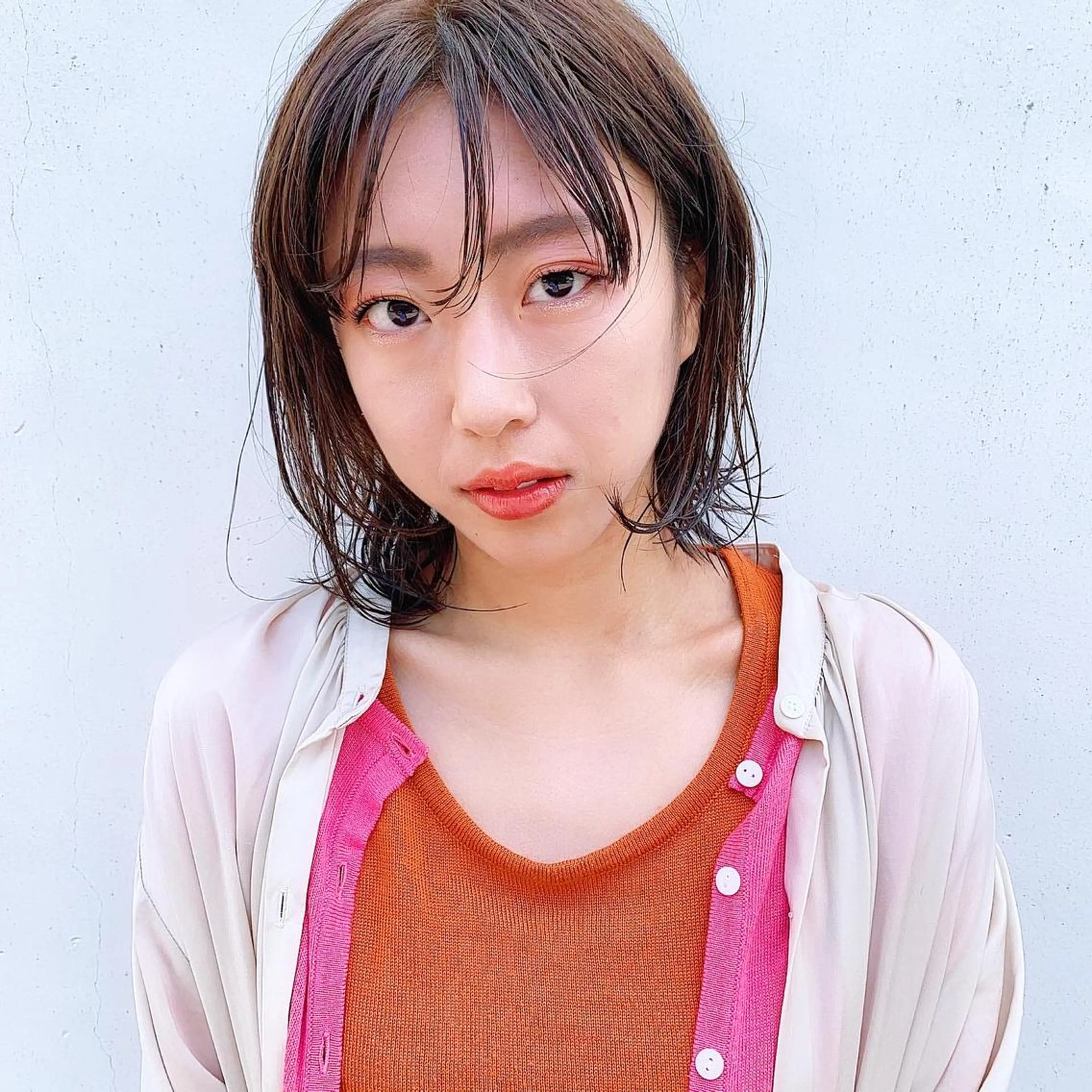 ショート カラー CODE.LINE所属・中川 竜誠のヘアスタイル