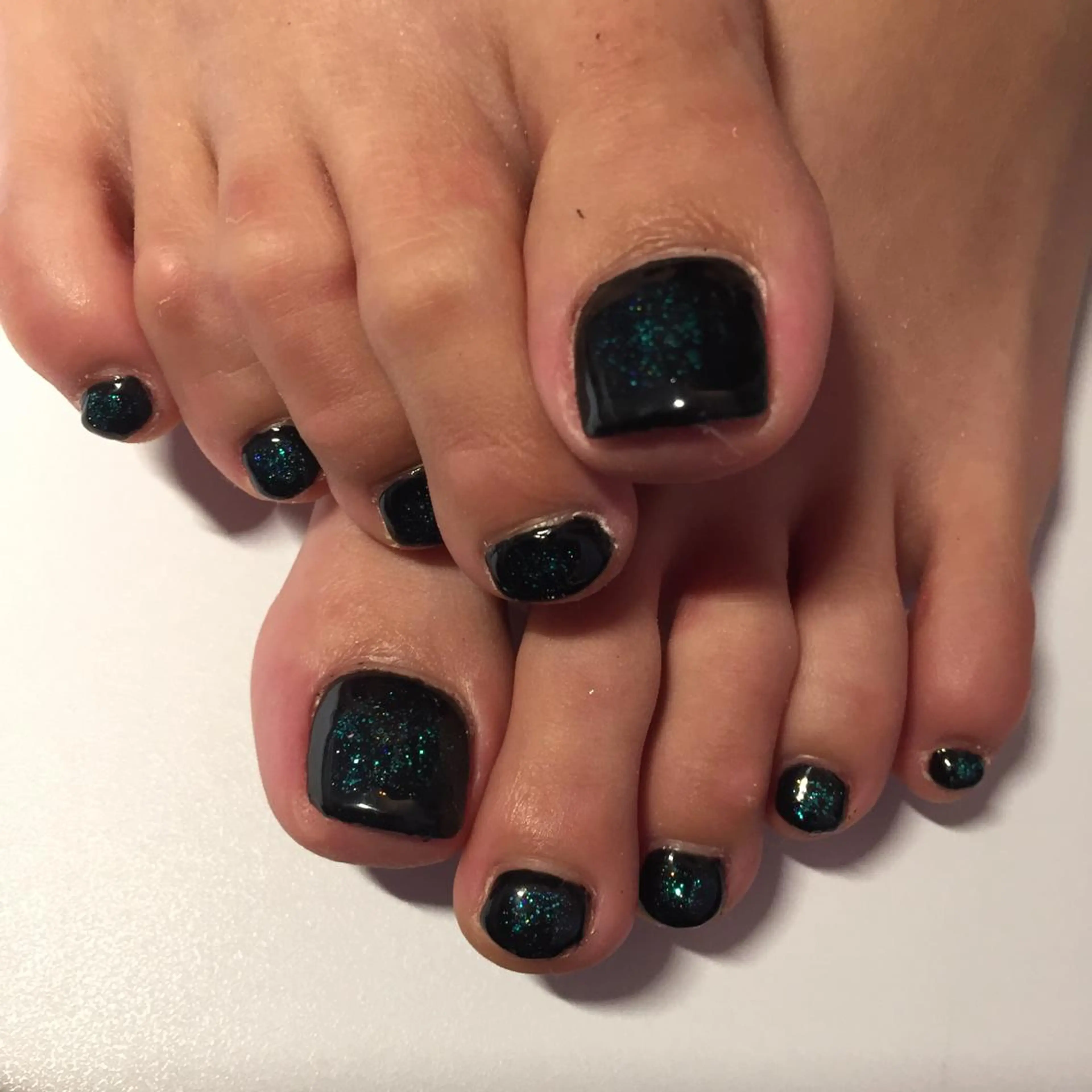 ネイル フットネイル キラキラネイル BANBINANAIL所属・イリネコ マリのネイルデザイン