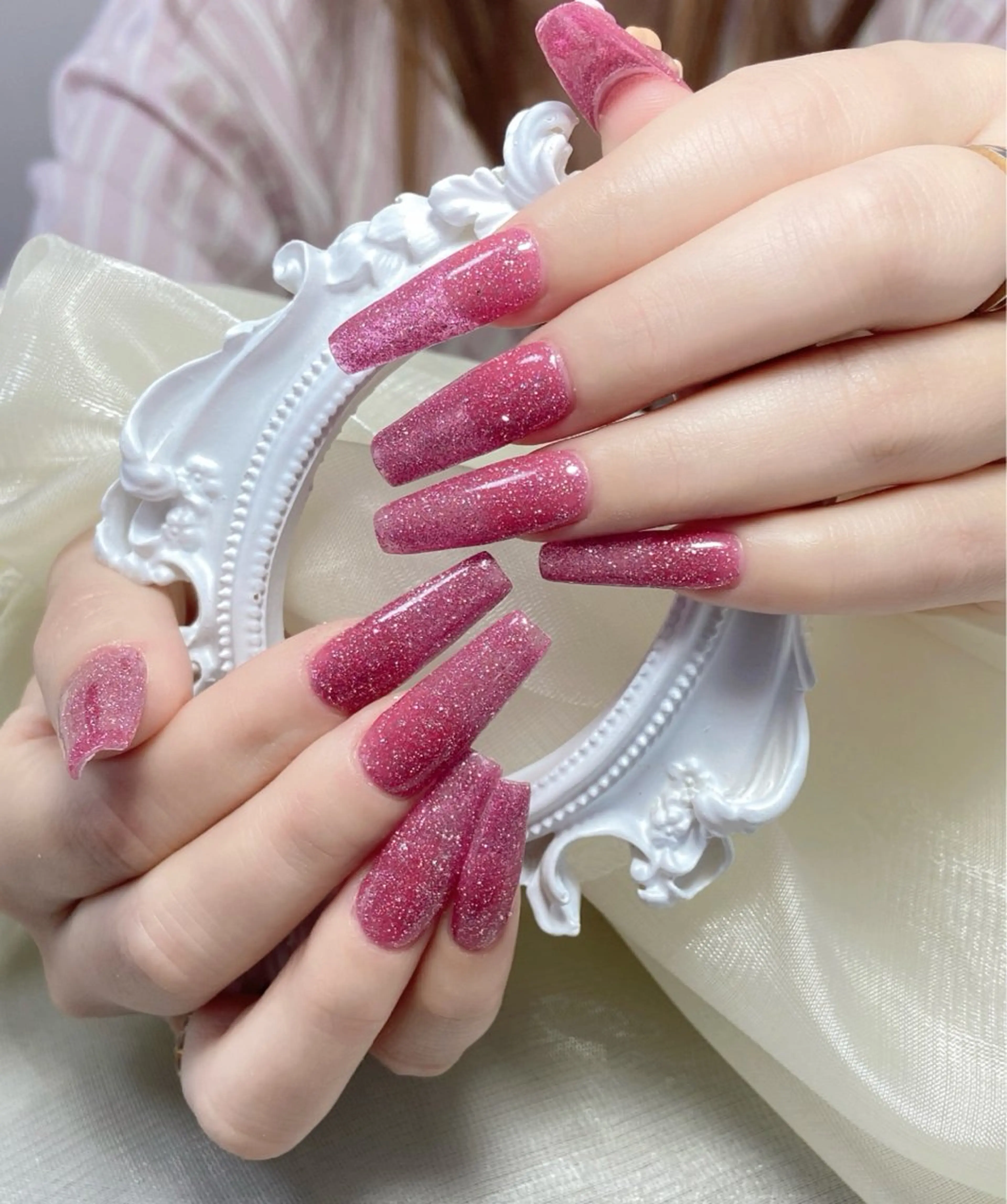 ネイル キラキラネイル ハンドネイル YOIネイルサロン所属・YOINAIL ヨイネイルサロンのネイルデザイン