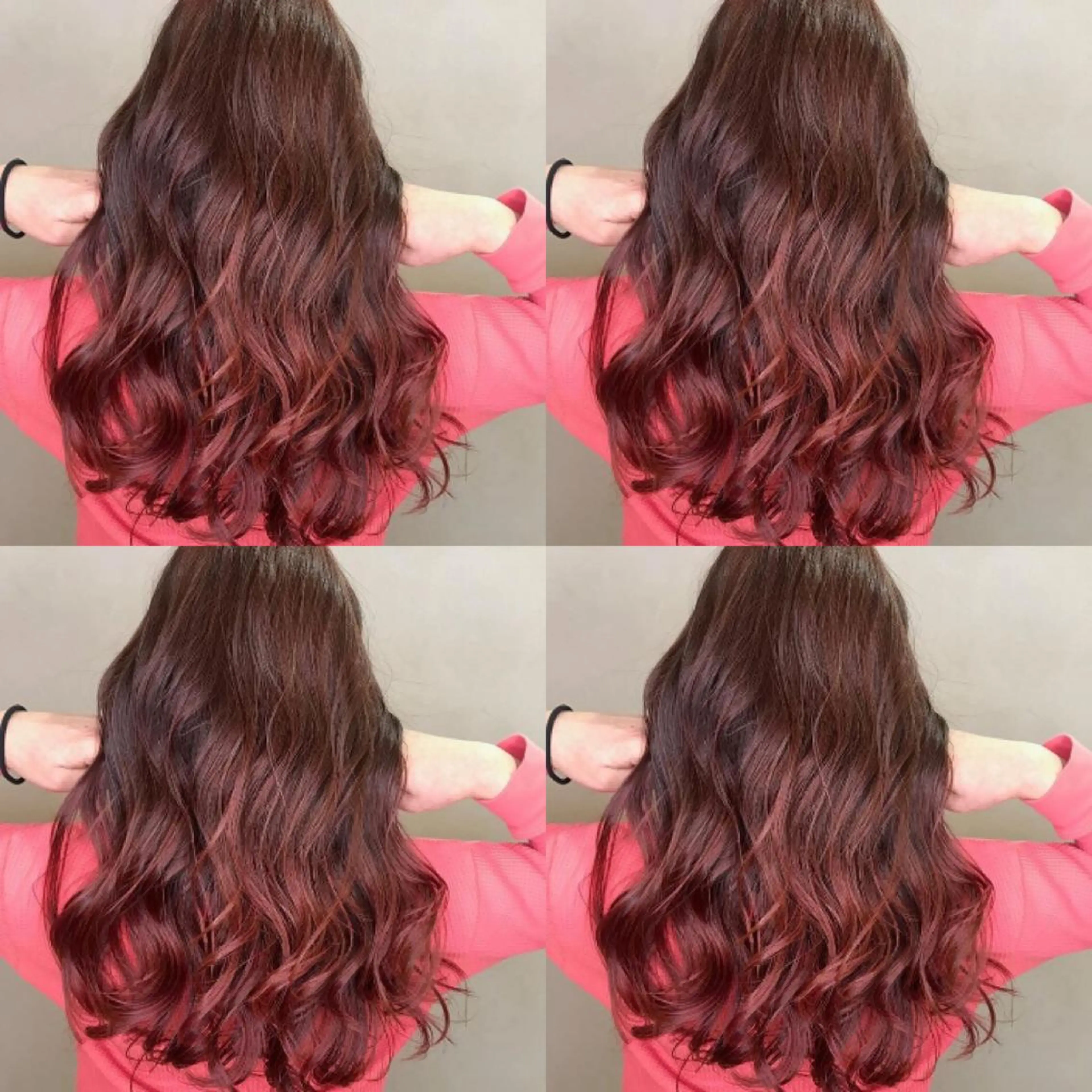 【💕透明感◎外国人風】グラデーションカラーの写真