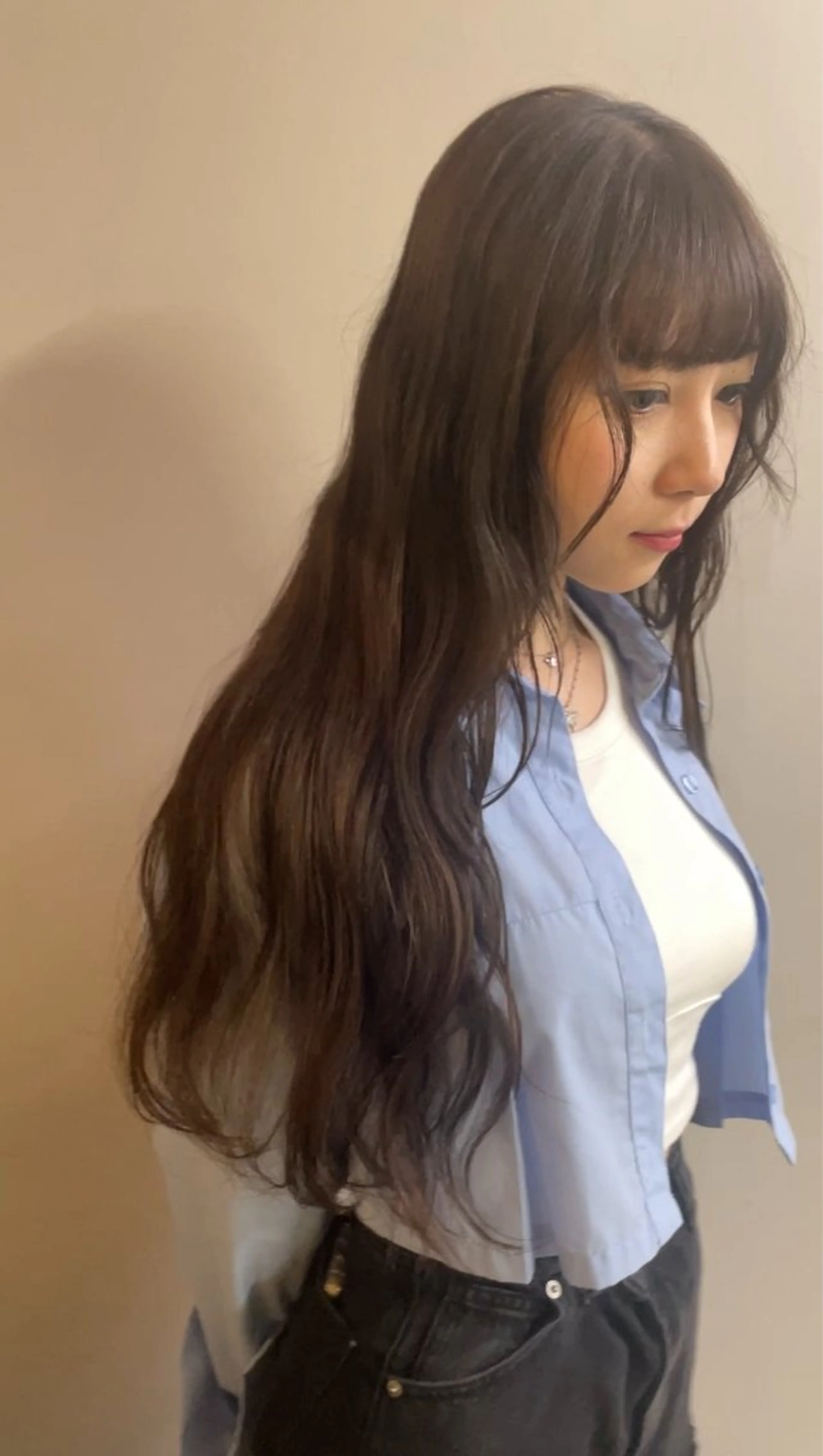 ロング カラー メンズカットモデル 募集/かいふうのヘアスタイル