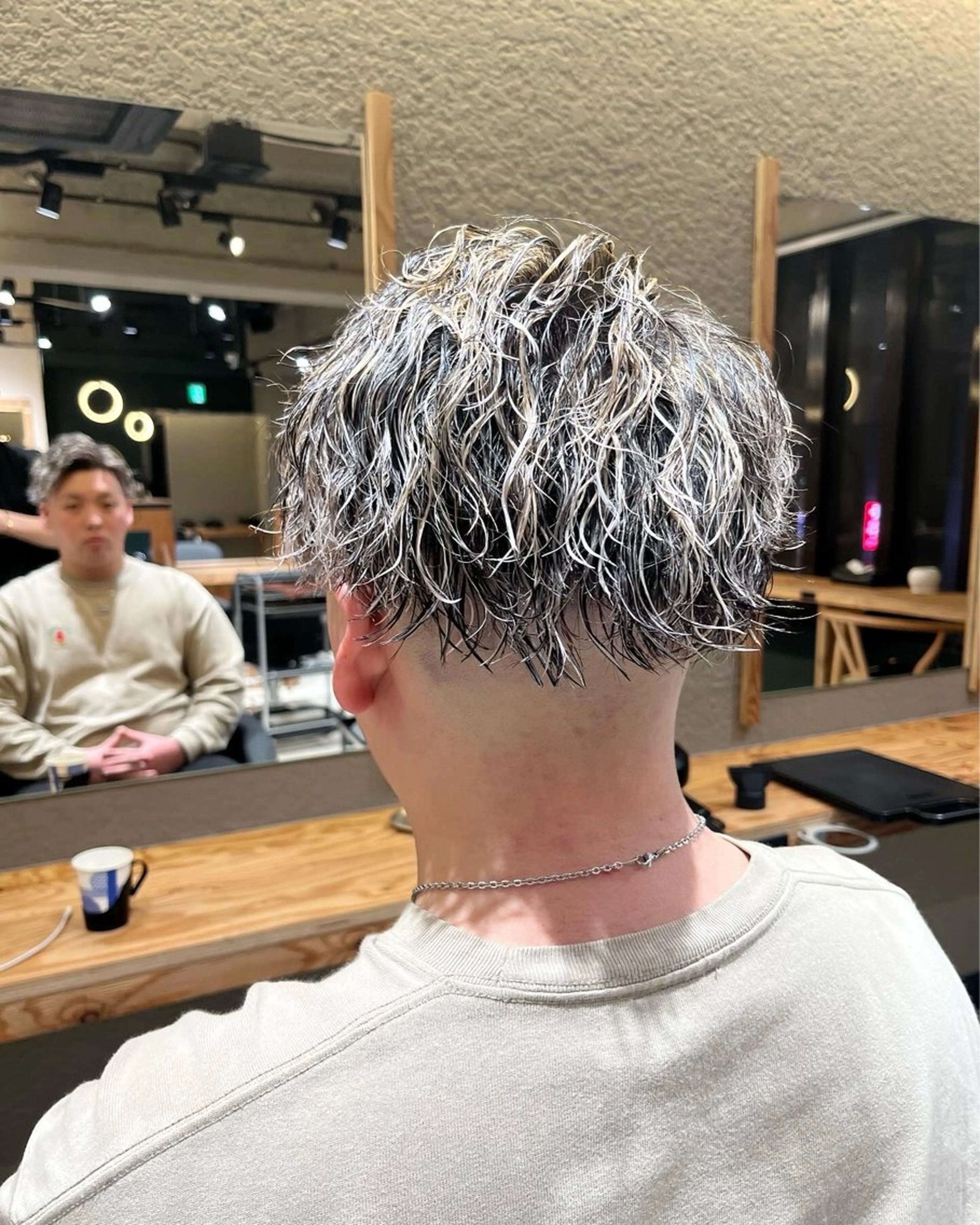 メンズ カット ヘアカラー パーマ 🏅EIGHT難波/ 【店長】タモツのヘアスタイル