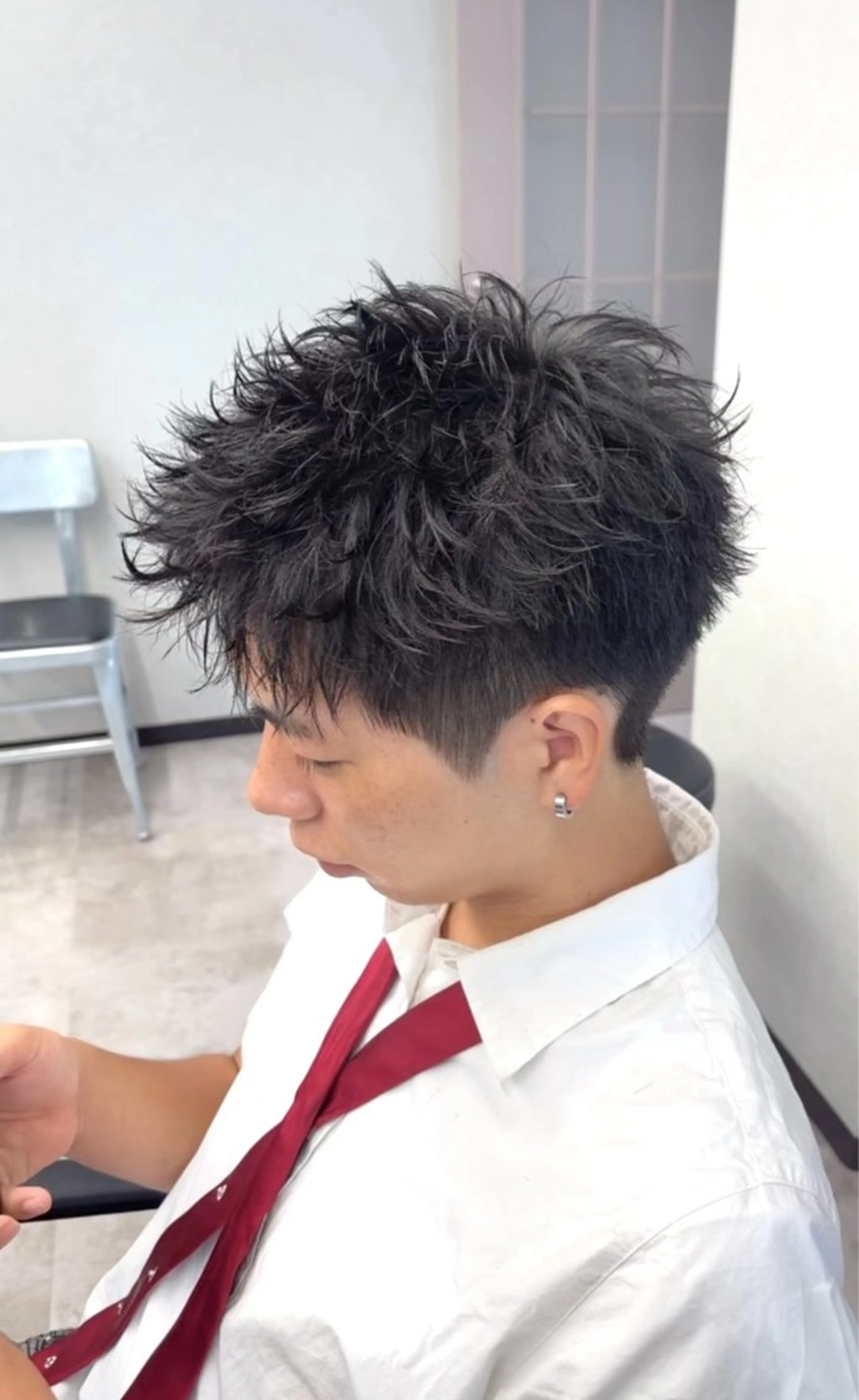 ショート メンズ スパイキーショート ショートヘア メンズサロン/戸塚駅 東口3分/冨田大輝のヘアスタイル