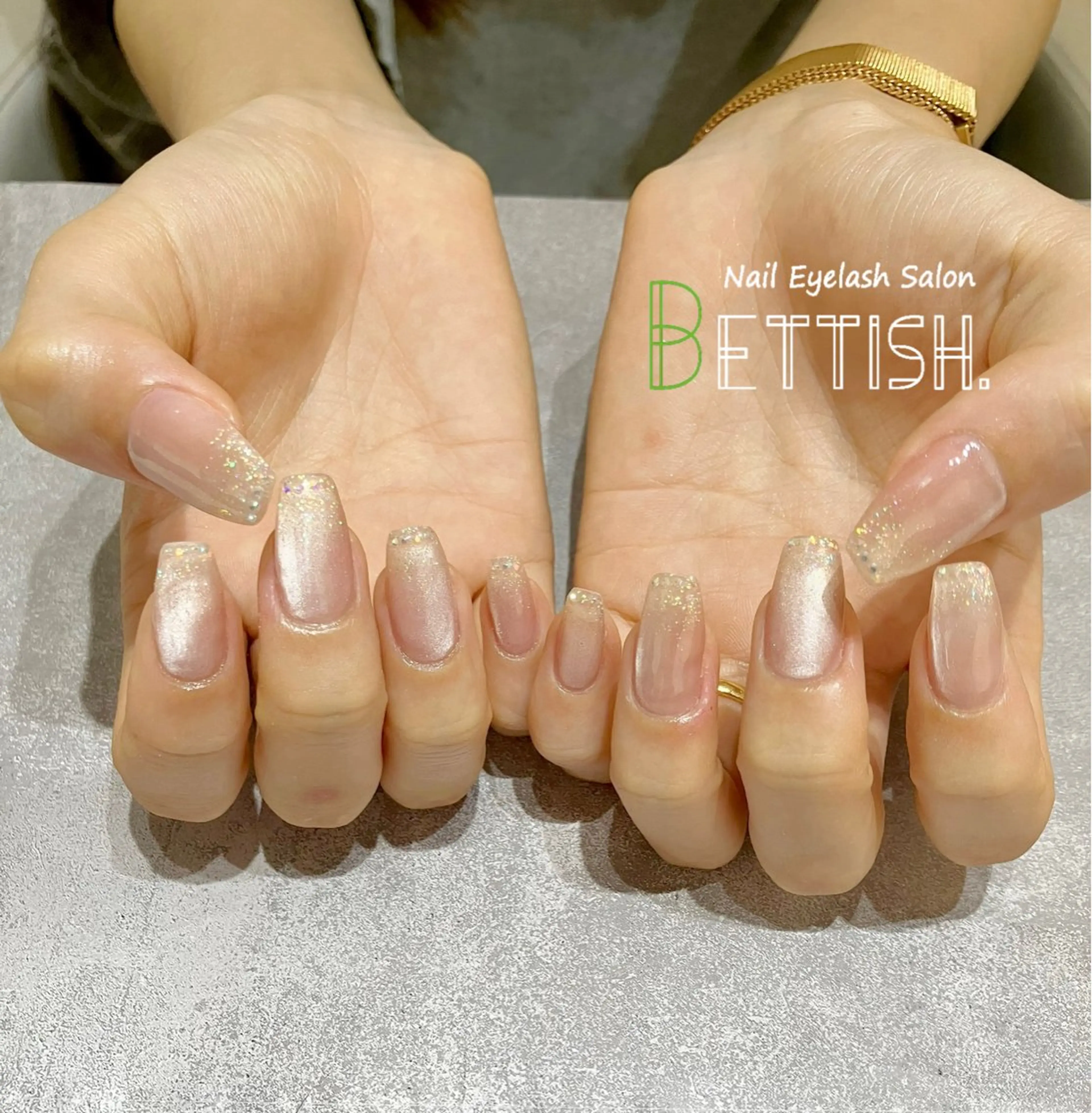 ネイル 持ち込み ブライダルネイル ハンドネイル BETTISH. KUMIKO☺︎︎のネイルデザイン