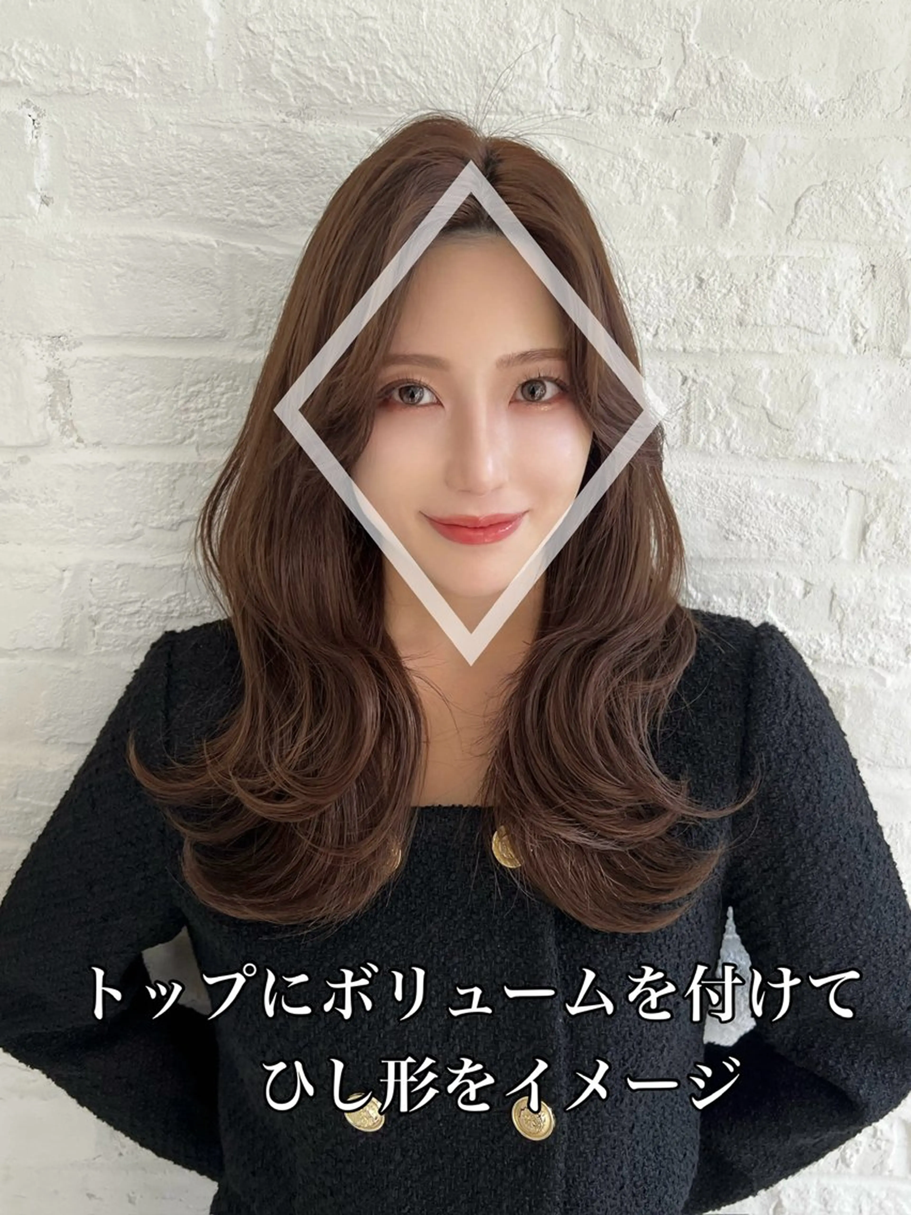 セミロング 映える顔まわり/前髪 特化 💗 ユキマのヘアスタイル