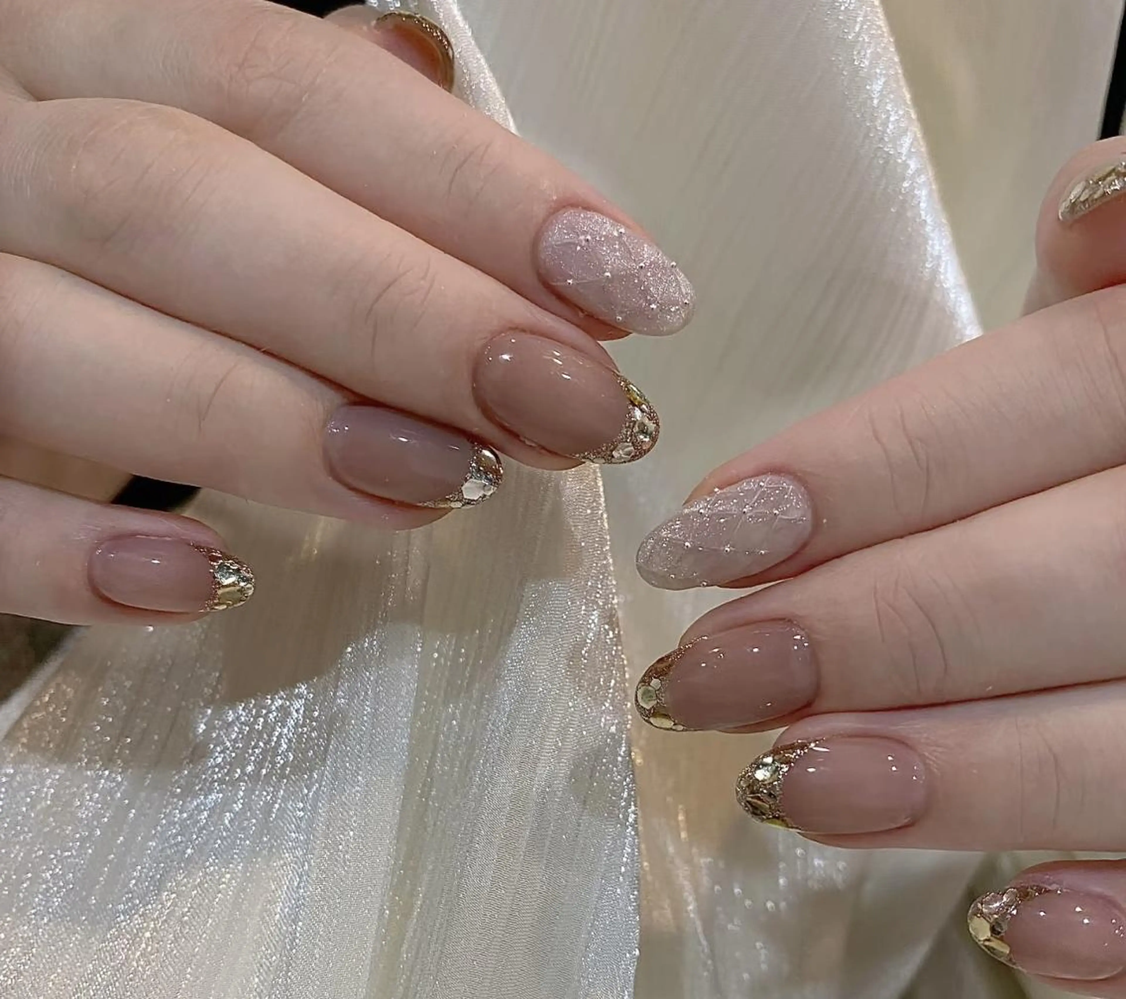 ネイル ハンドネイル ハンドケア Ui_Amor (パラジェル)のネイルデザイン