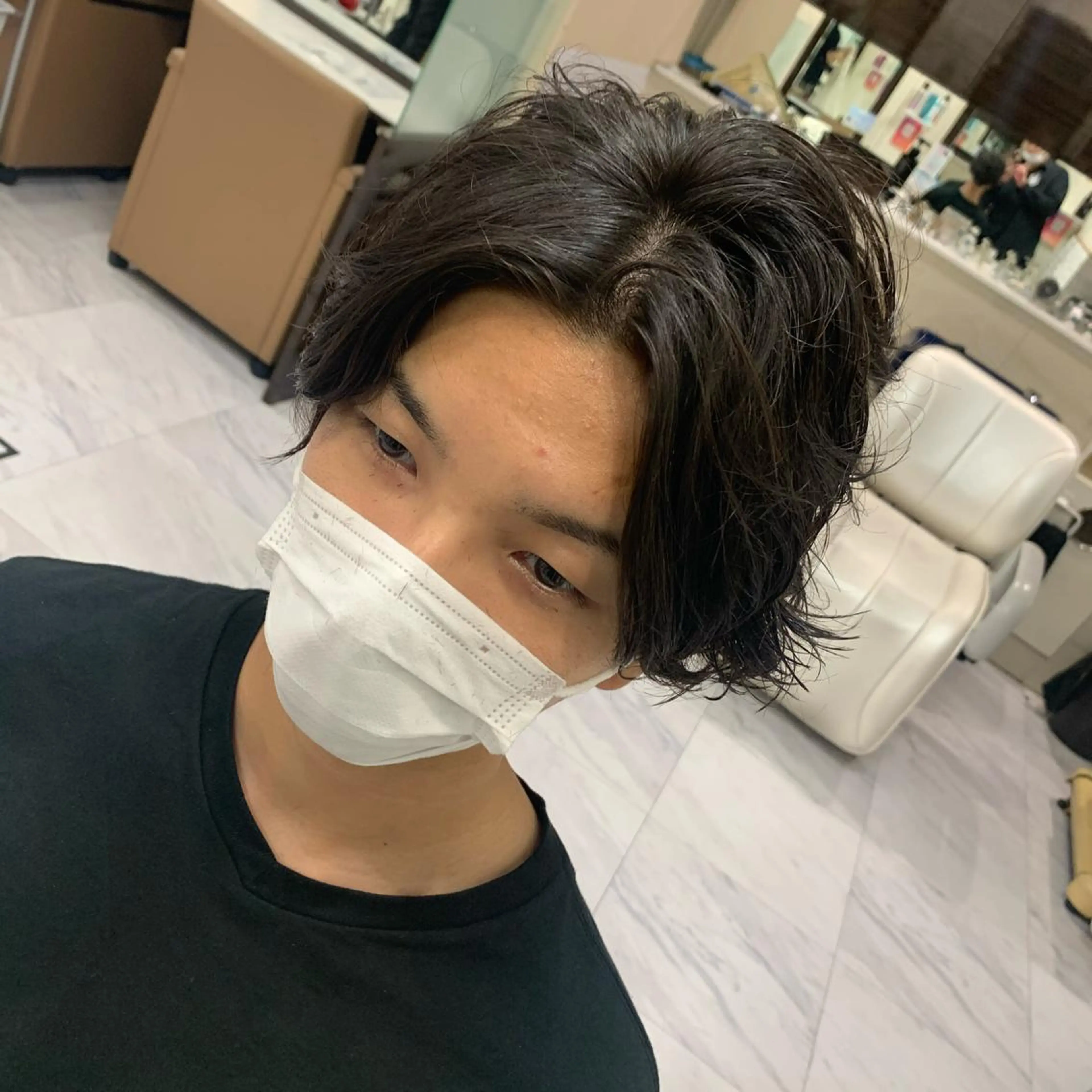 ショート パーマ メンズ ✨メンズ支持率no1 野上✨のヘアスタイル