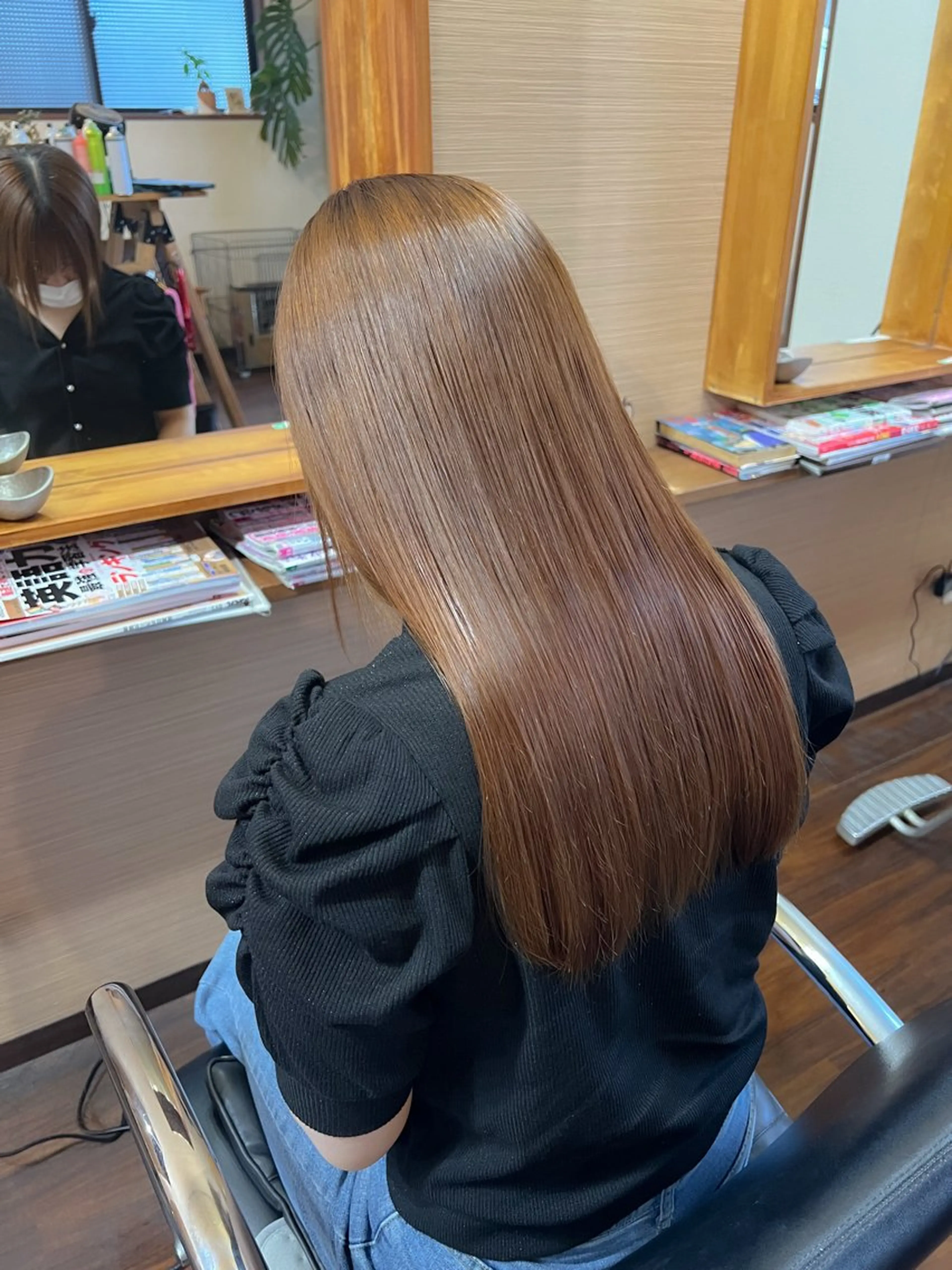 セミロング カット 縮毛矯正 ICHIRIN所属・まさや .のヘアスタイル