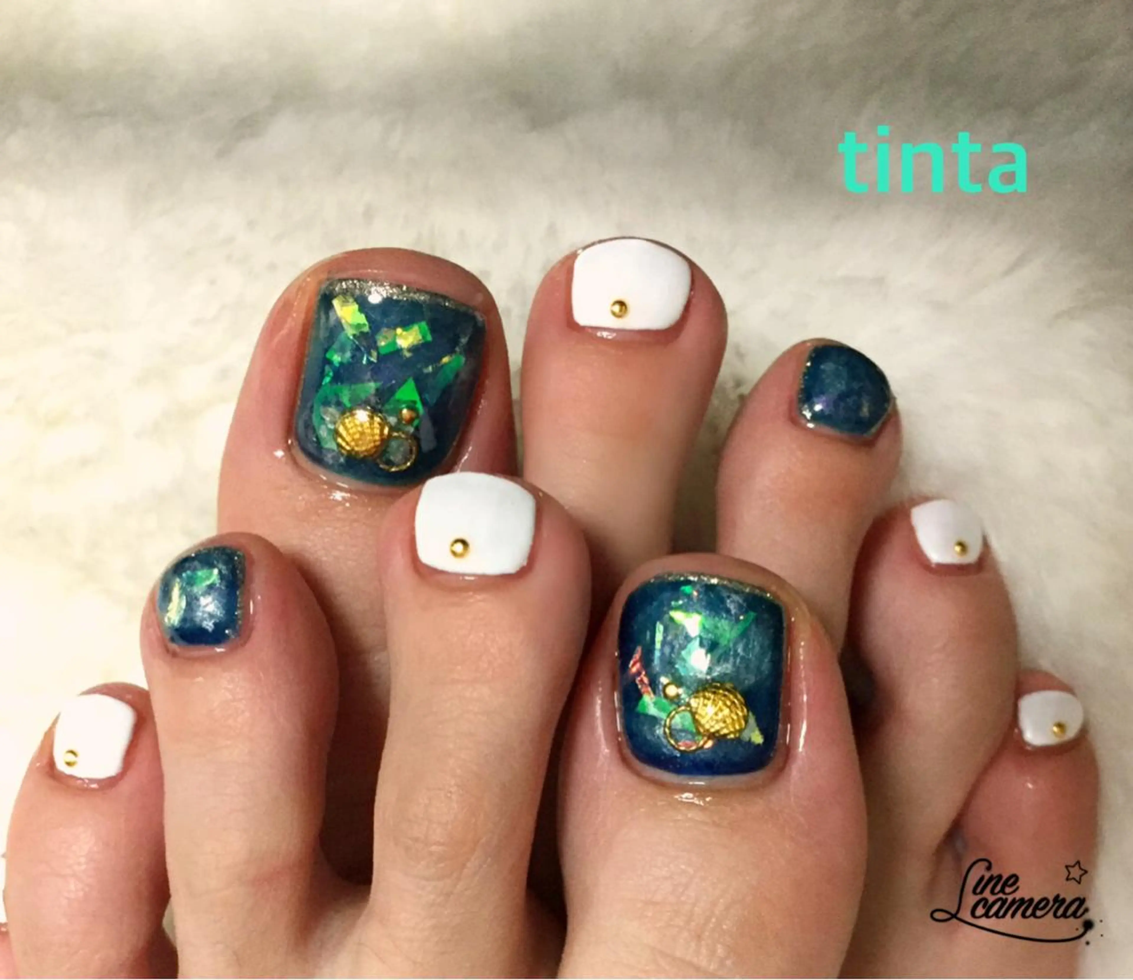 ネイル フットネイル ネイルサロン ティンタ所属・馬場 典子のネイルデザイン