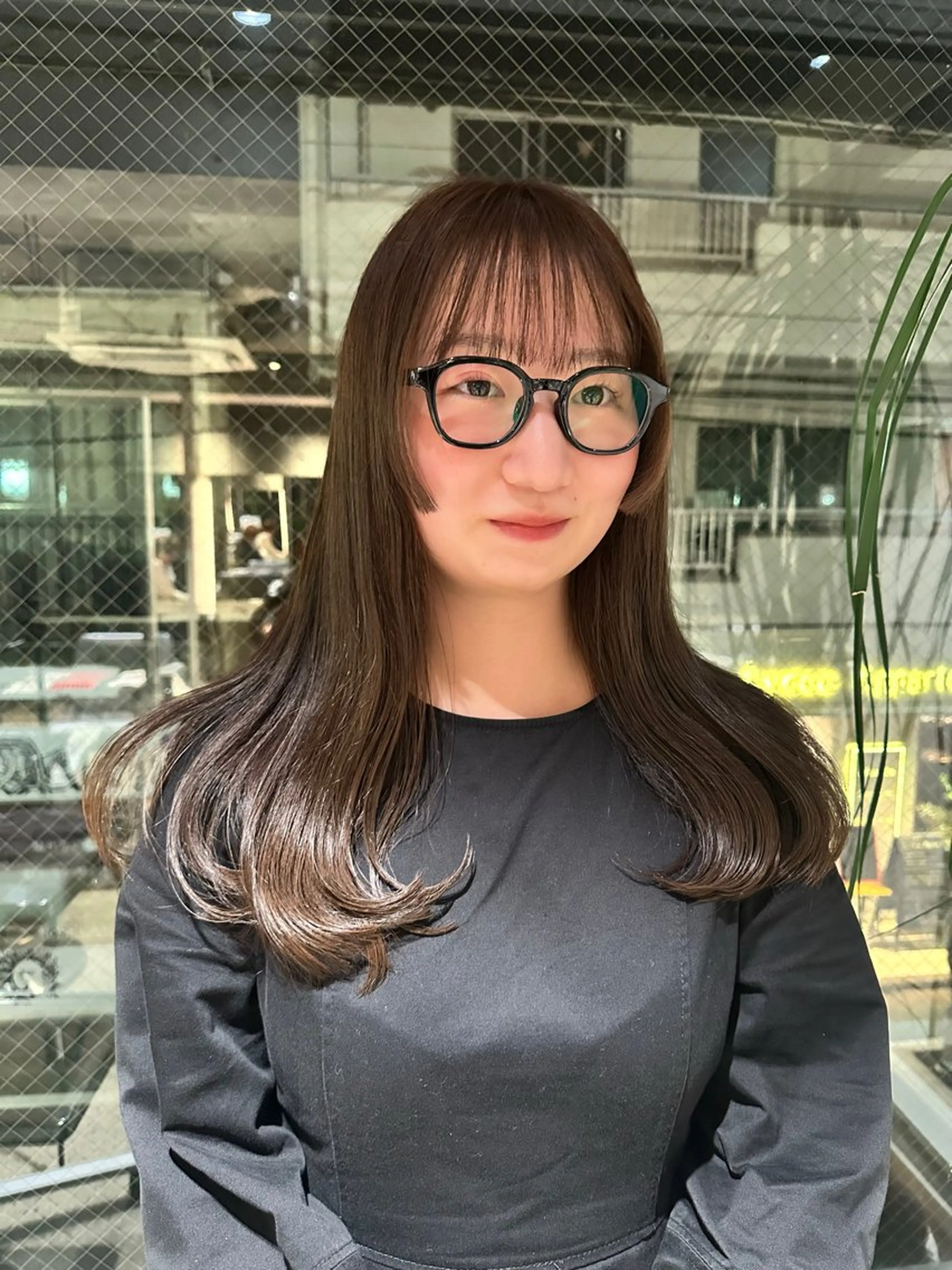 ワンカラー+髪質改善サイエンスアクアトリートメントの写真