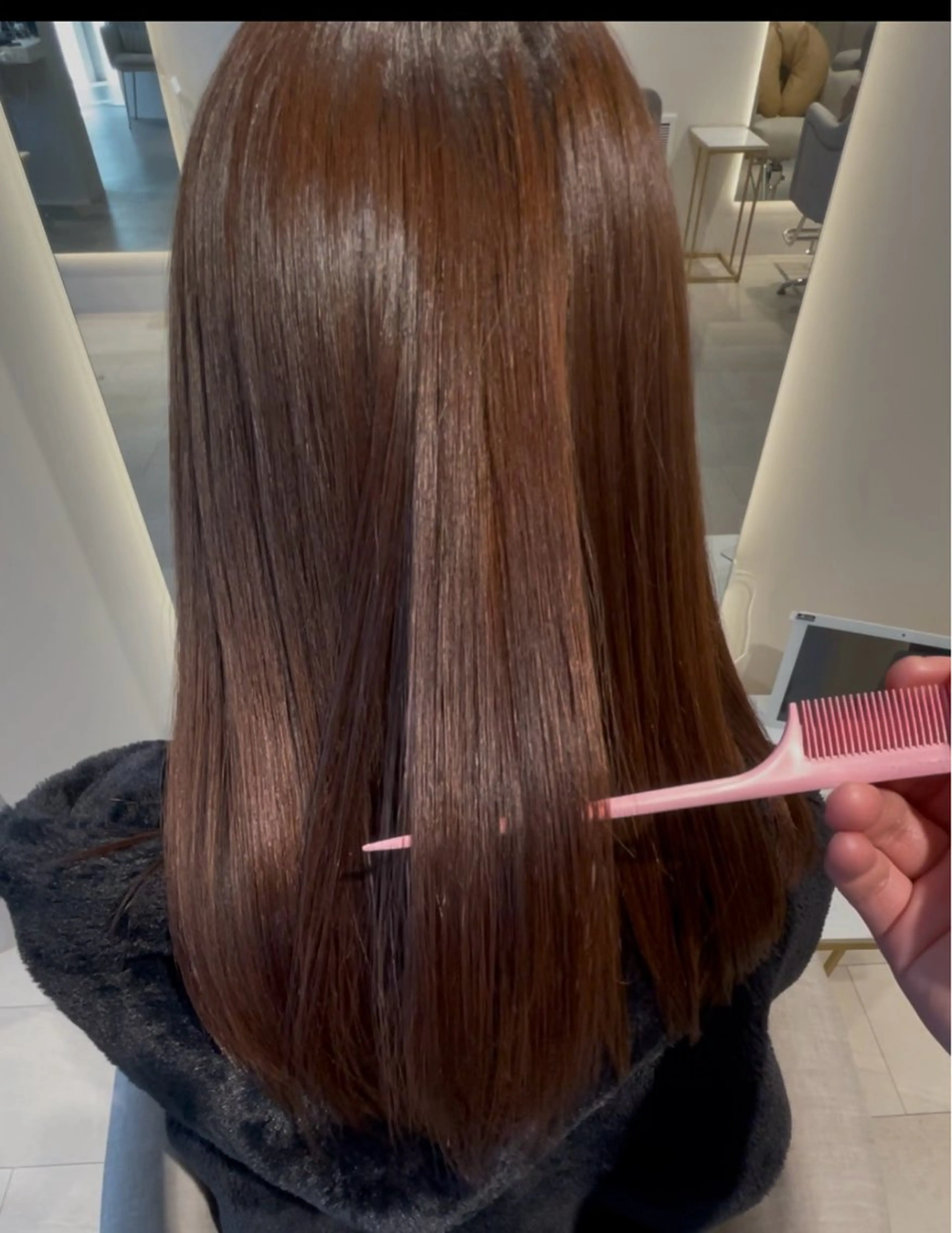 ロング トリートメント カットモデル募集✨️ 根本 彩永のヘアスタイル