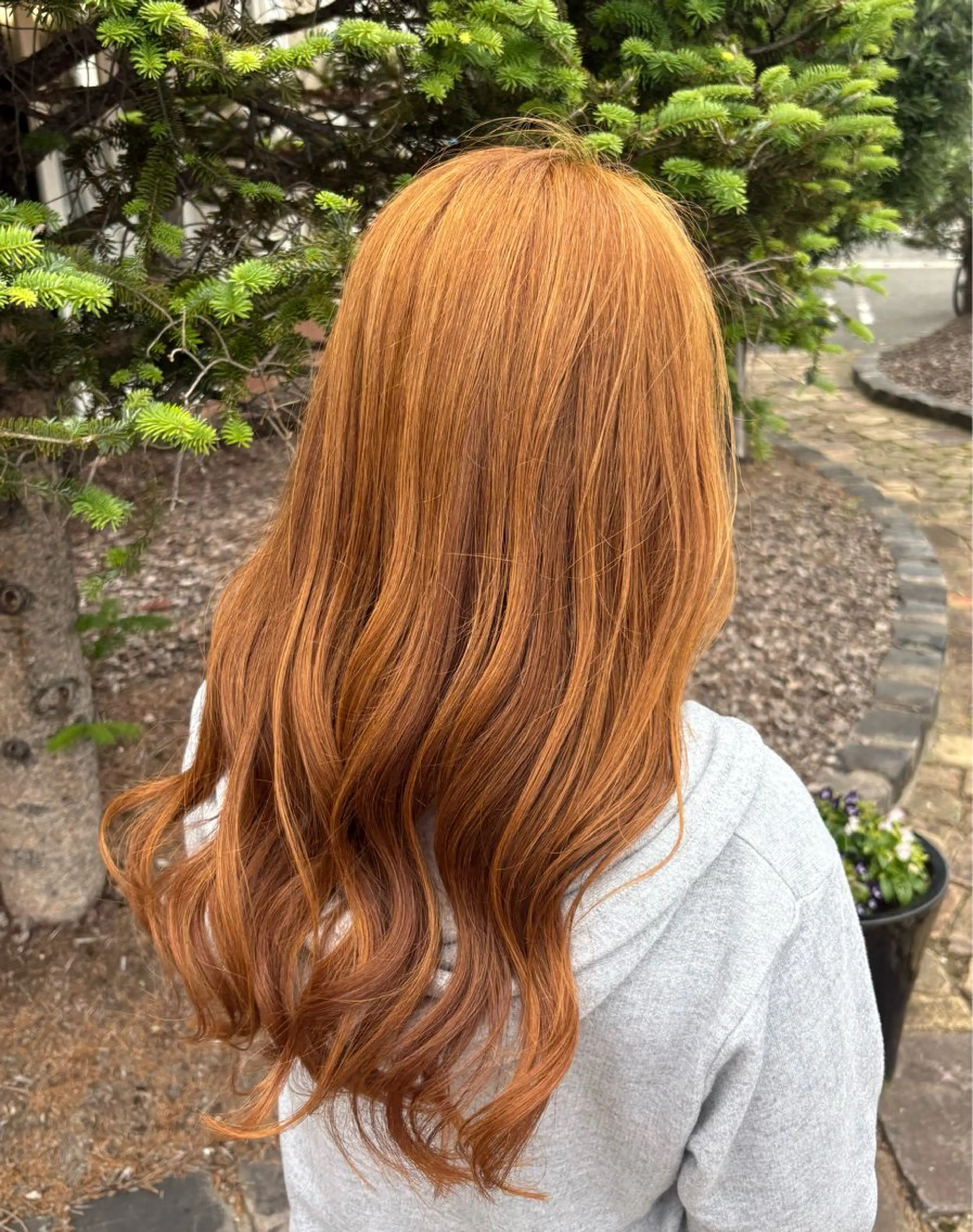 ロング カラー カット ヘアカラー Flat /rina🧸のヘアスタイル