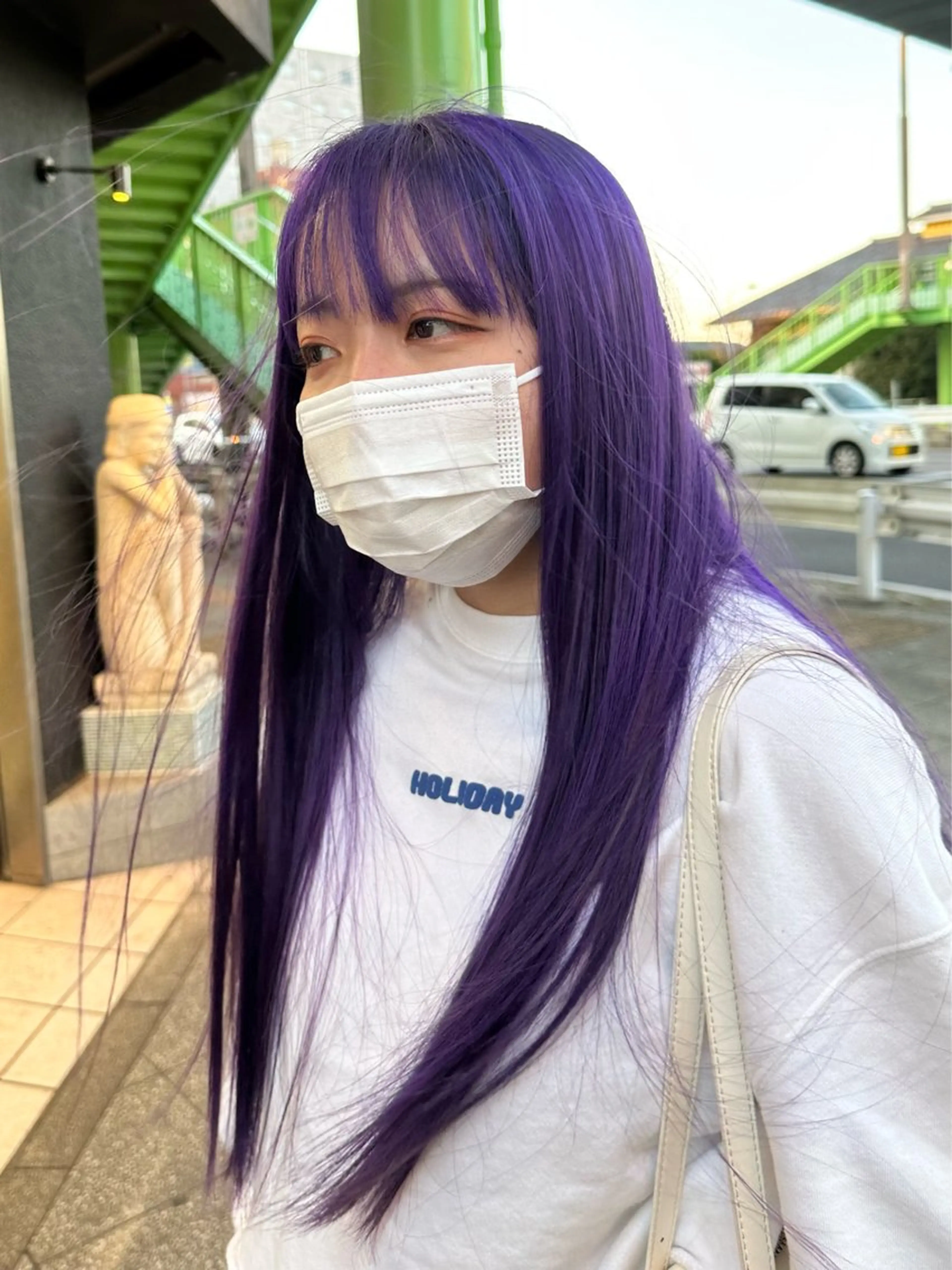 ロング カラー ブリーチ GARTE所属・ゲンキ /カットモデル募集のヘアスタイル