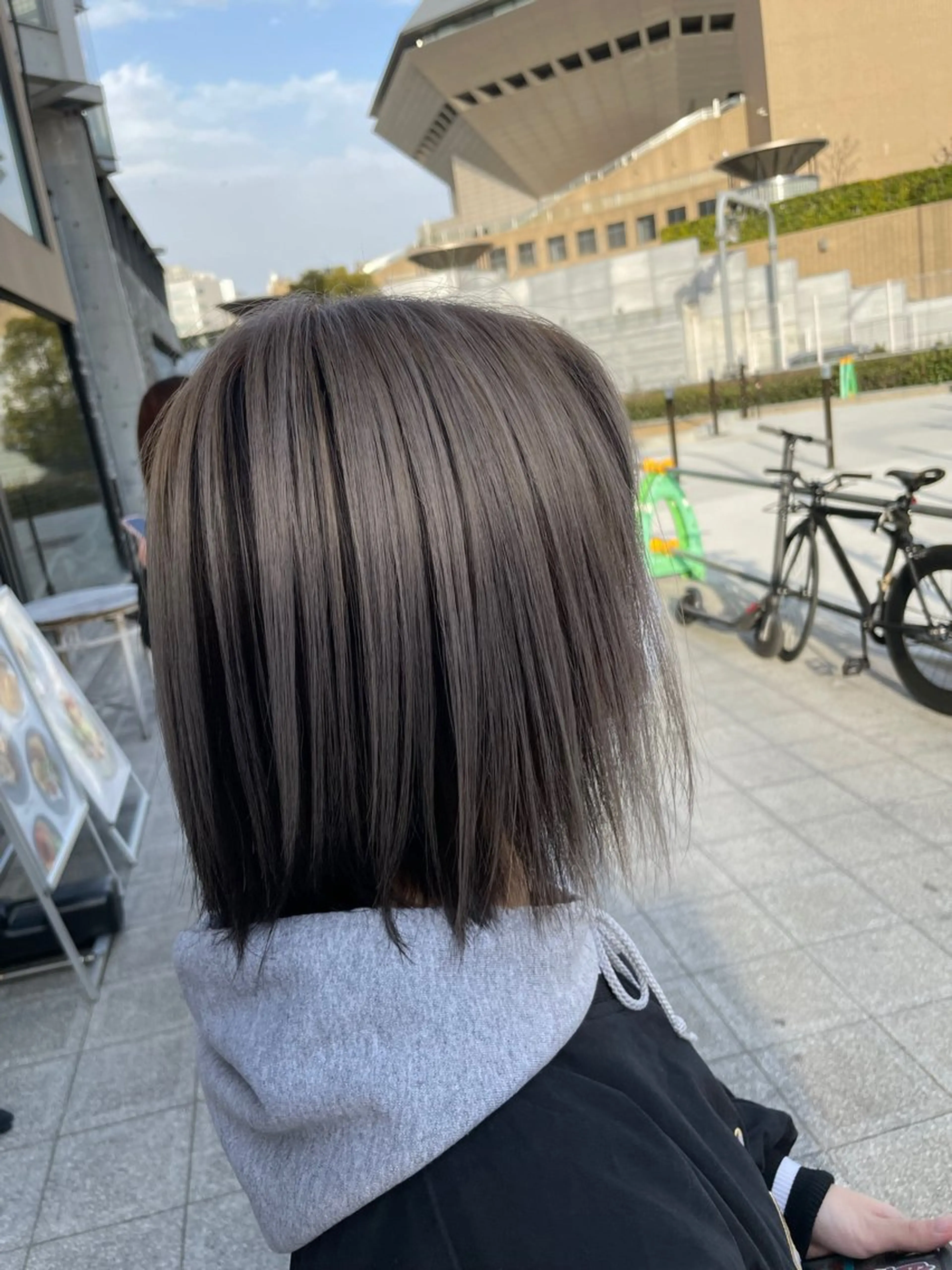 ミディアム カラー インナーカラー ヘアカラー トリートメント ヘアセット 難波ブリーチカラー 伊藤洋輝のヘアスタイル