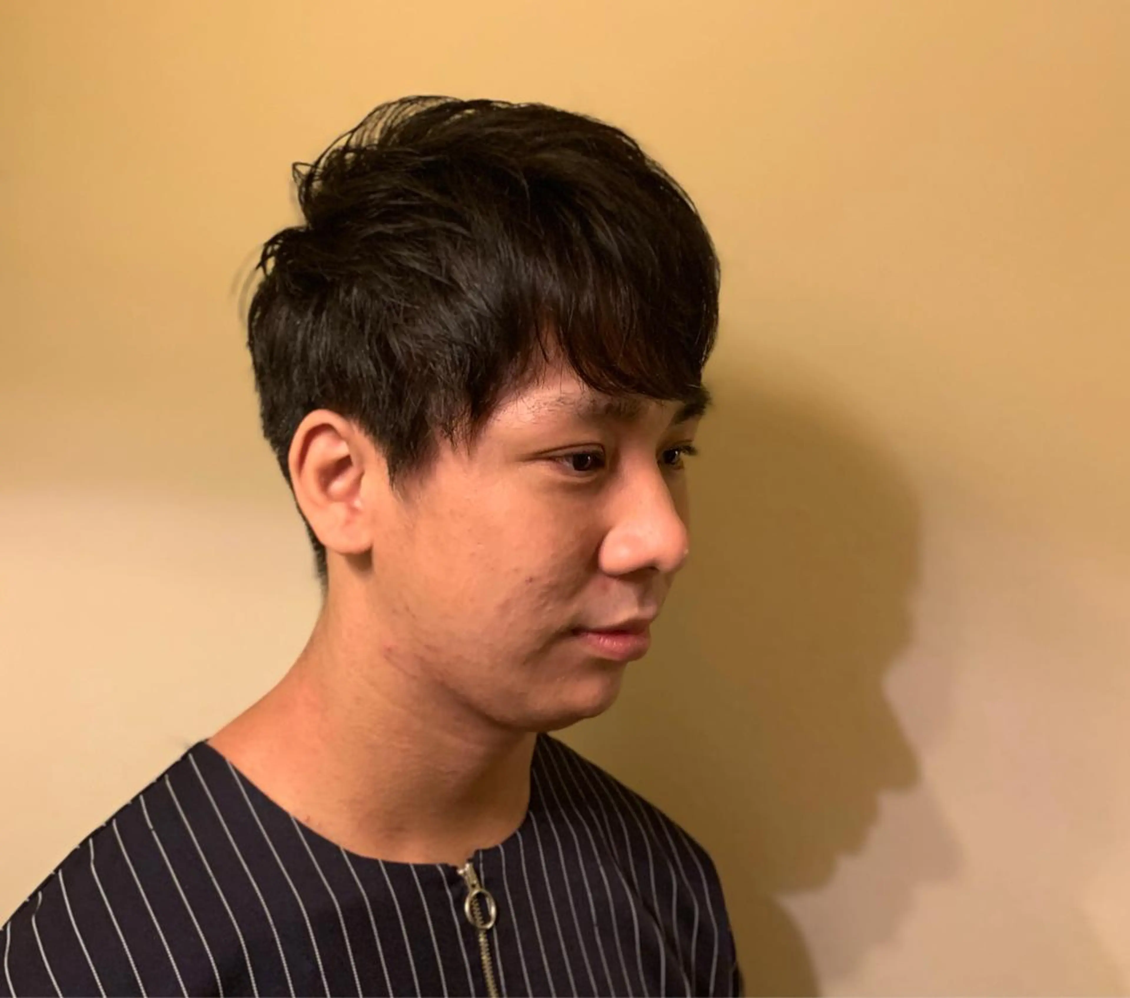 ショート カラー メンズ HIROGINZA ヒロ銀座 青山所属・マツオ リュウホウ🐉のヘアスタイル