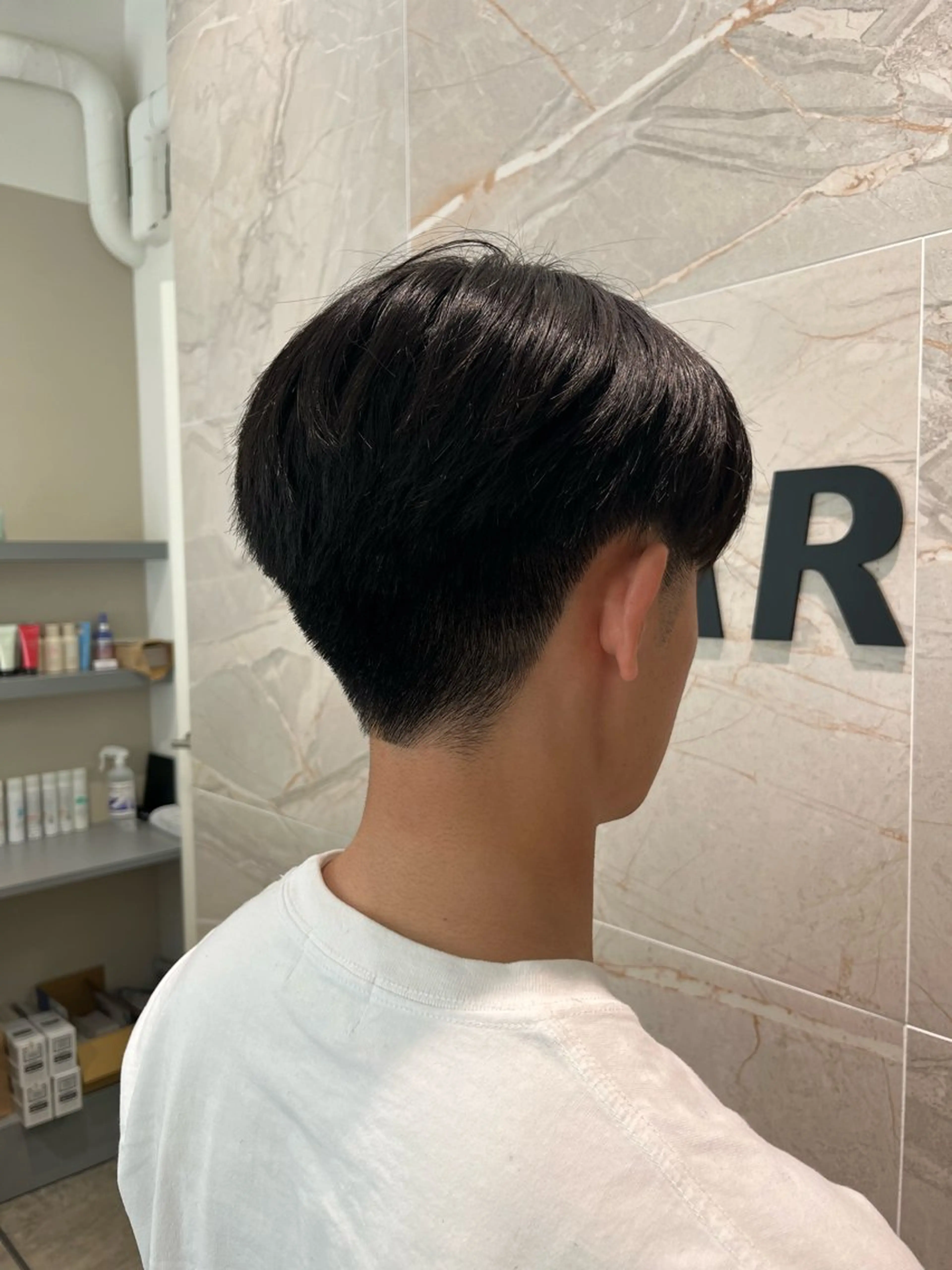 ショート メンズ カット メンズパーマモデル ／浅野未来🌼.*のヘアスタイル