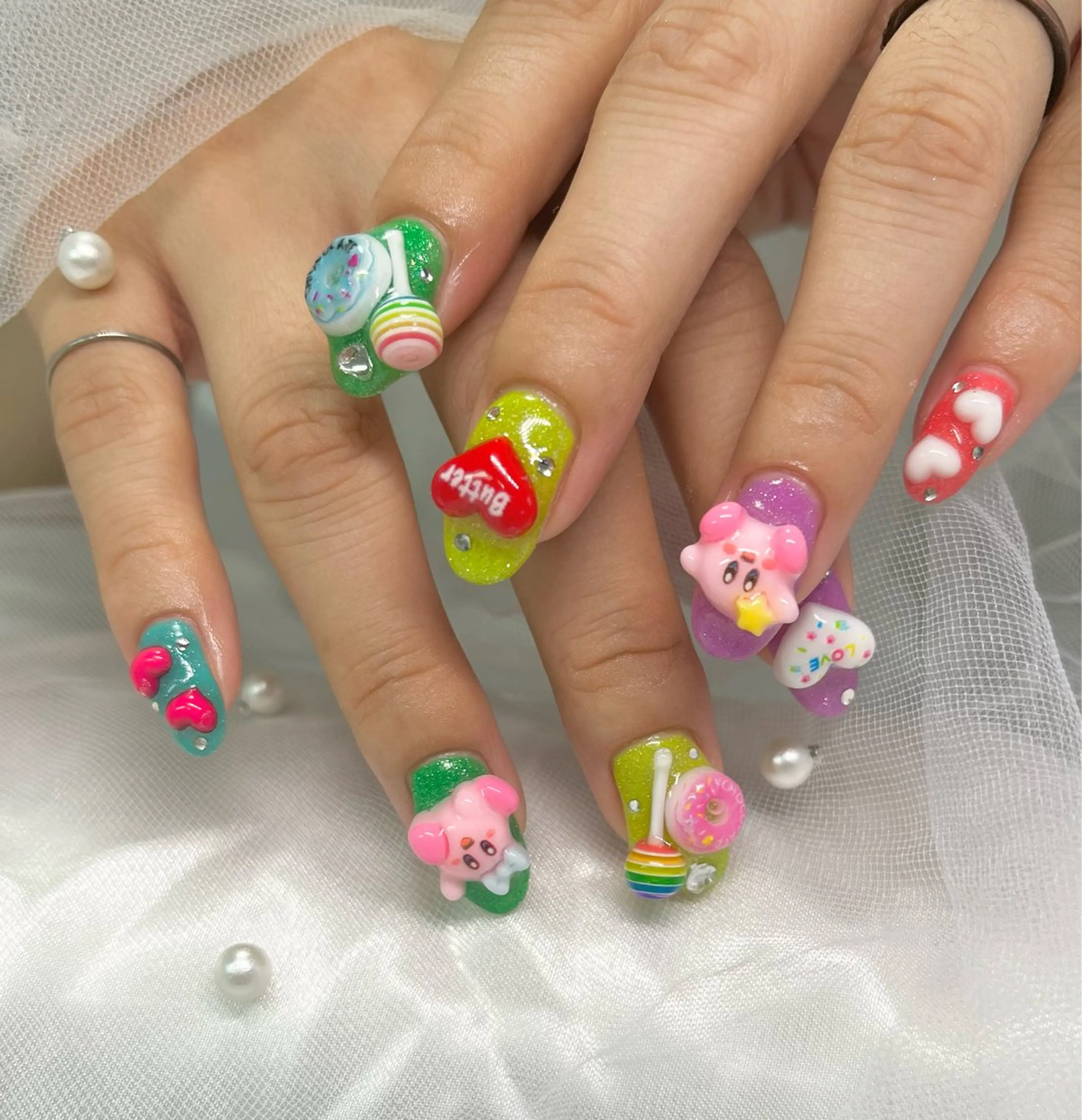 ネイル ハンドネイル 🏠自宅 サロン💅natsuのネイルデザイン