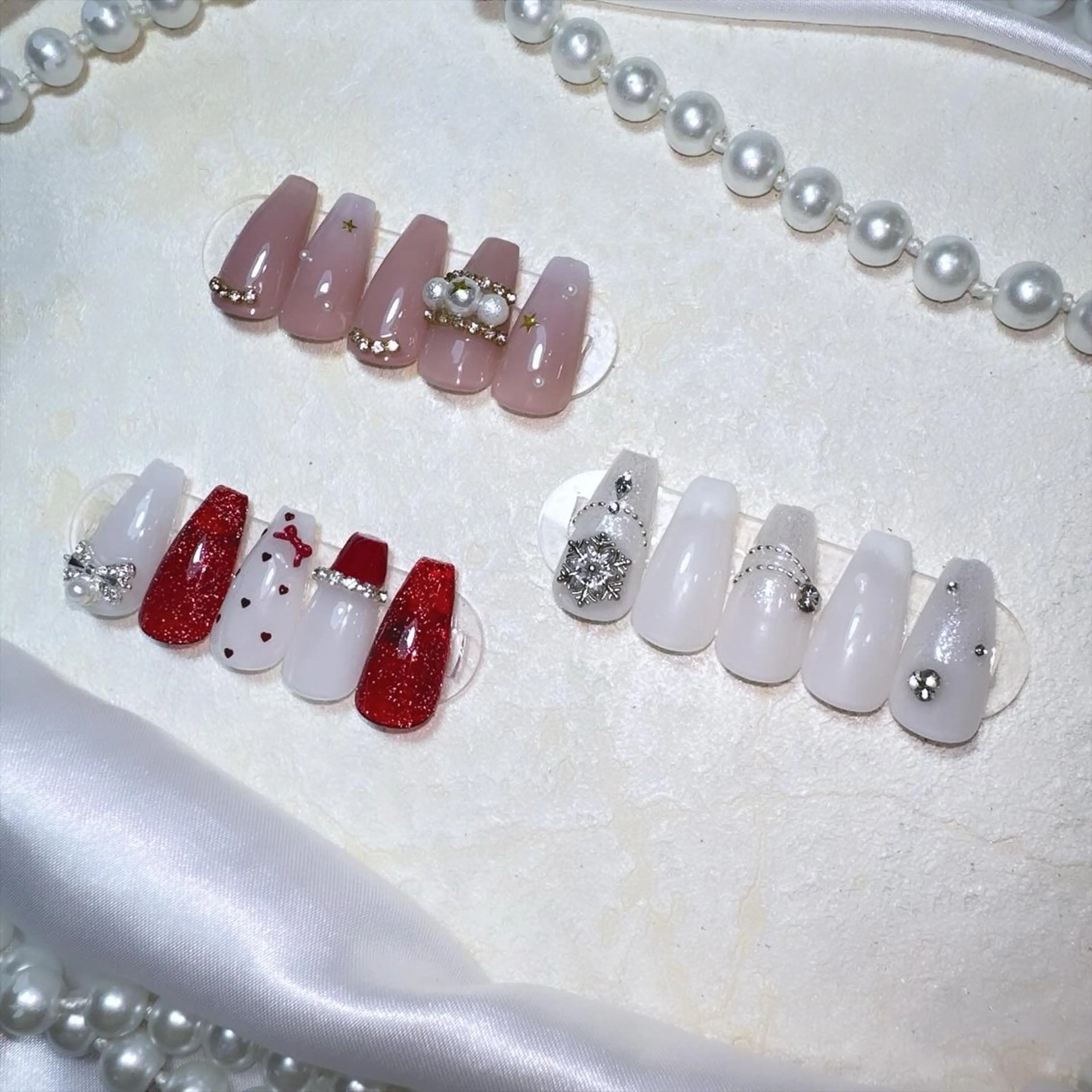 ネイル アートネイル フラッシュネイル フレンチネイル ジェルネイル ガラスフレンチ ハンドネイル You&Me Miyuのネイルデザイン