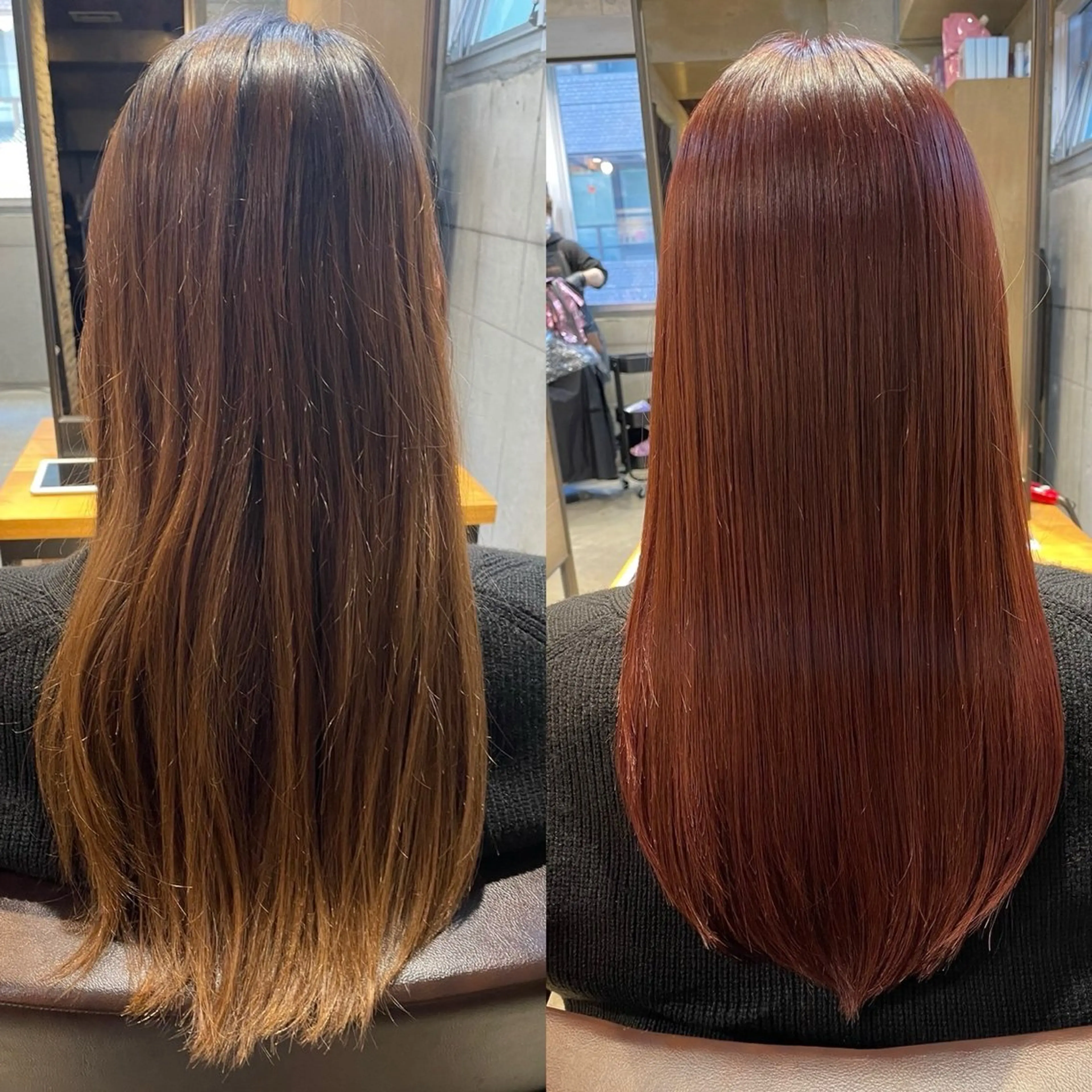 セミロング 髪質改善／韓国風 恵比寿/Renのヘアスタイル