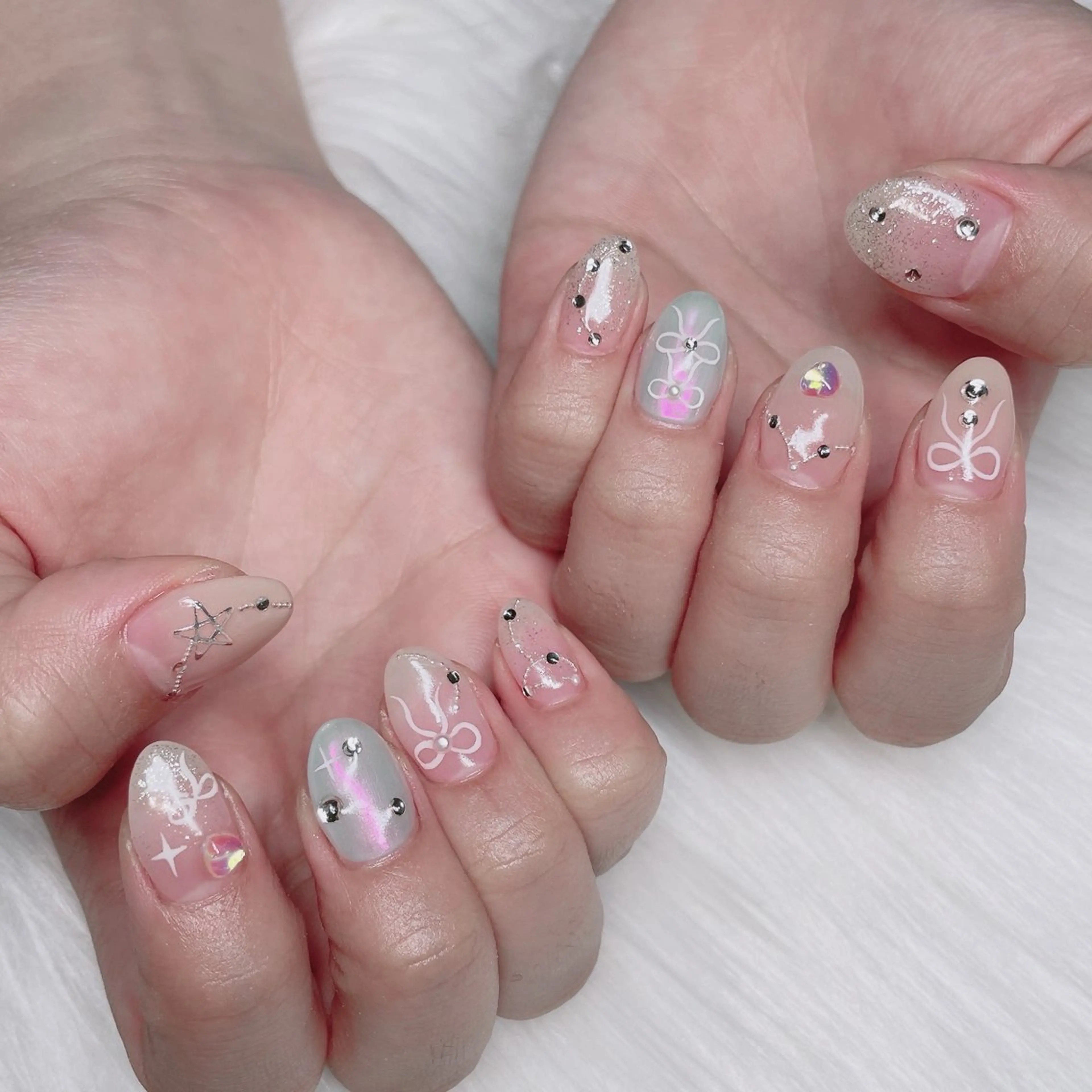 ネイル ハンドネイル Jeremy ♡ HARUKAのネイルデザイン