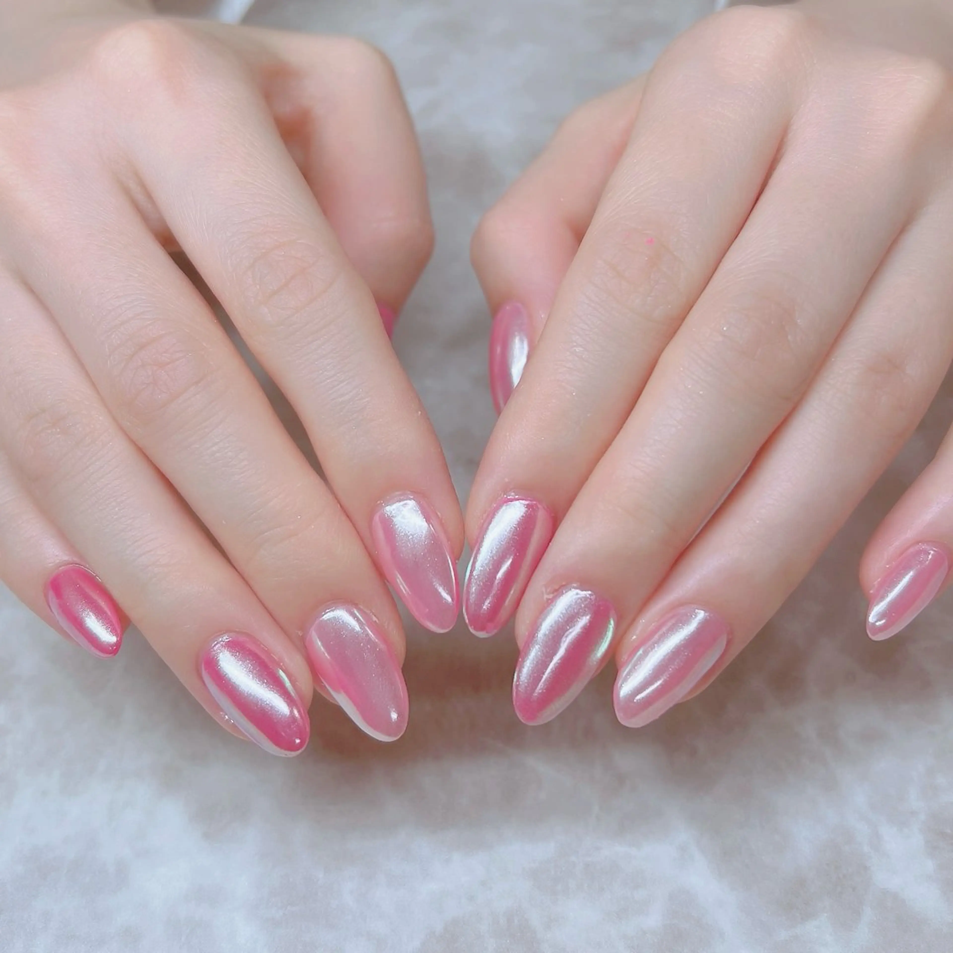 ネイル オーロラネイル ハンドネイル Chipi Neneのネイルデザイン