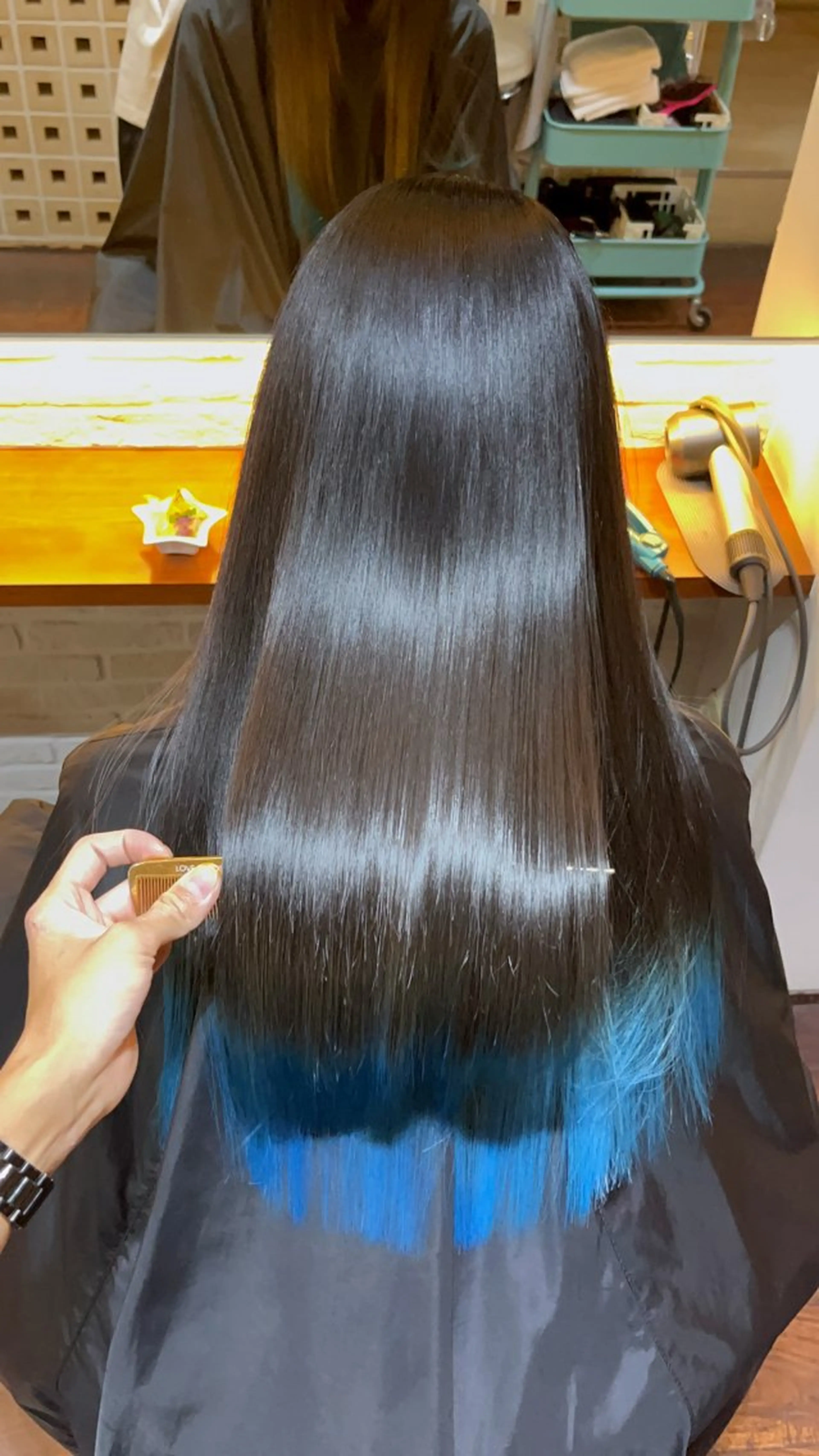 ロング 縮毛矯正 トリートメント CoCooN TAKUMAのヘアスタイル