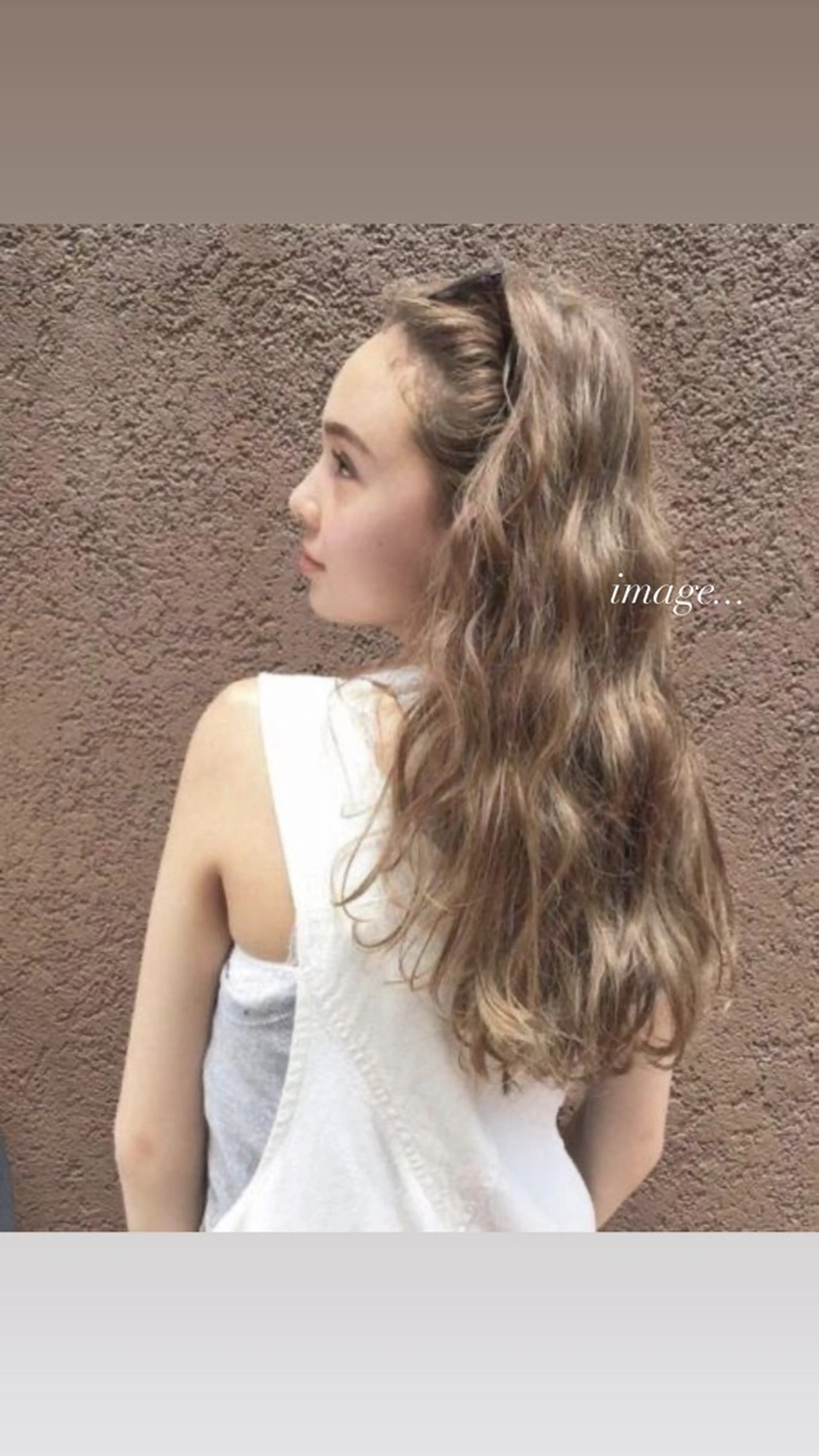 セミロング パーマ REINA☁️透明感 カラー/ぷつっと♡のヘアスタイル