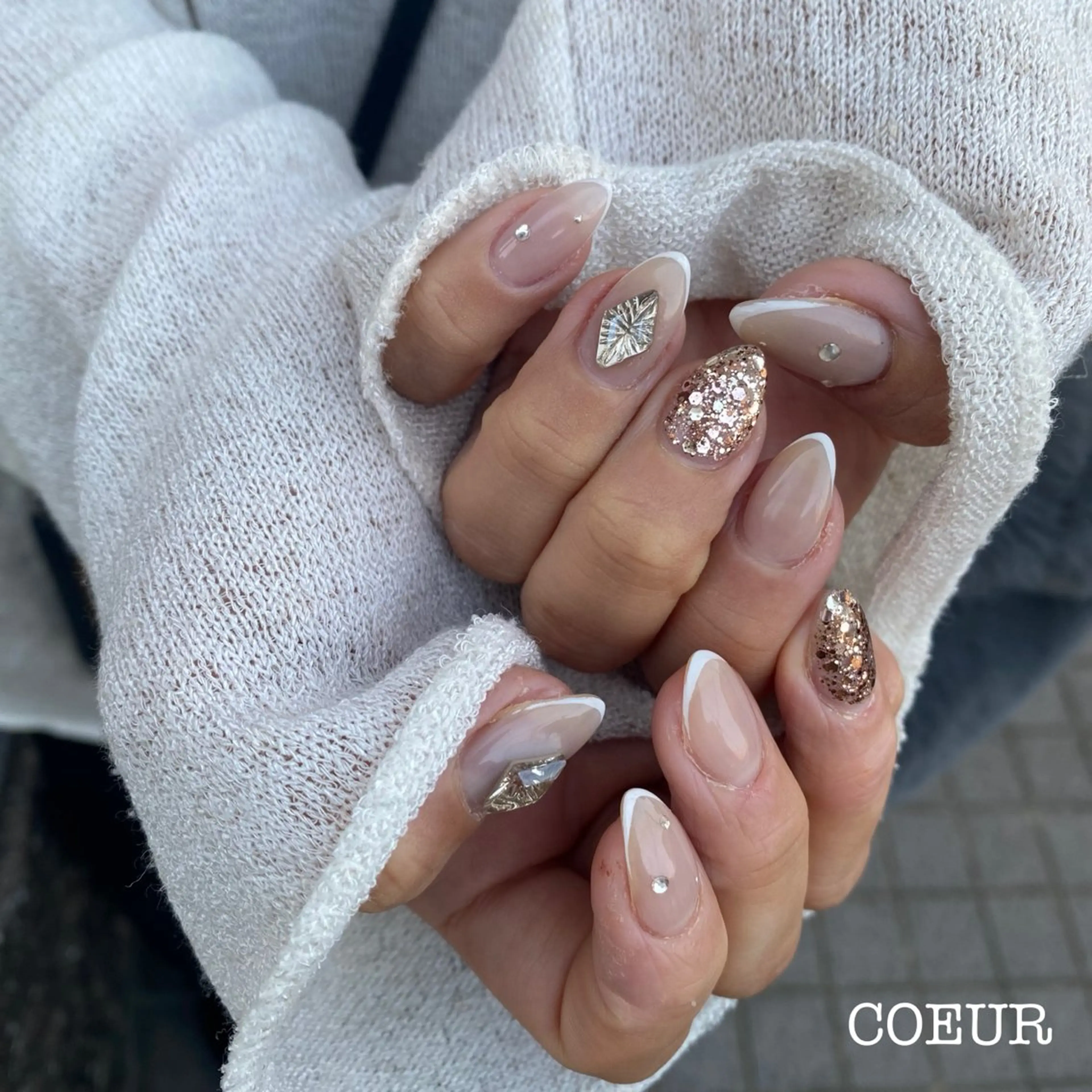 ネイル ハンドネイル COEUR✴︎ yukikaのネイルデザイン