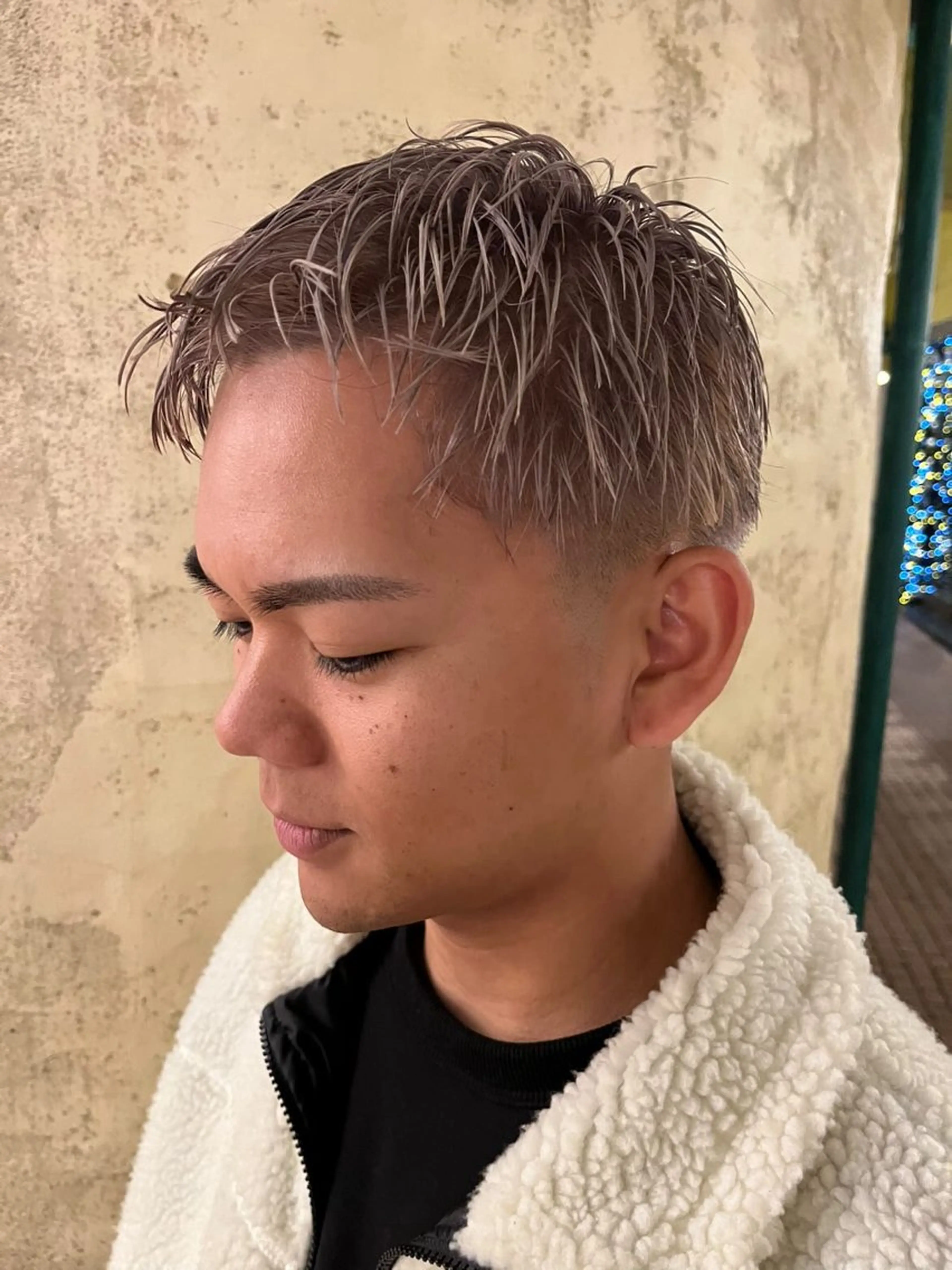 カラー KOU×北谷× BY MY SIDEのヘアスタイル